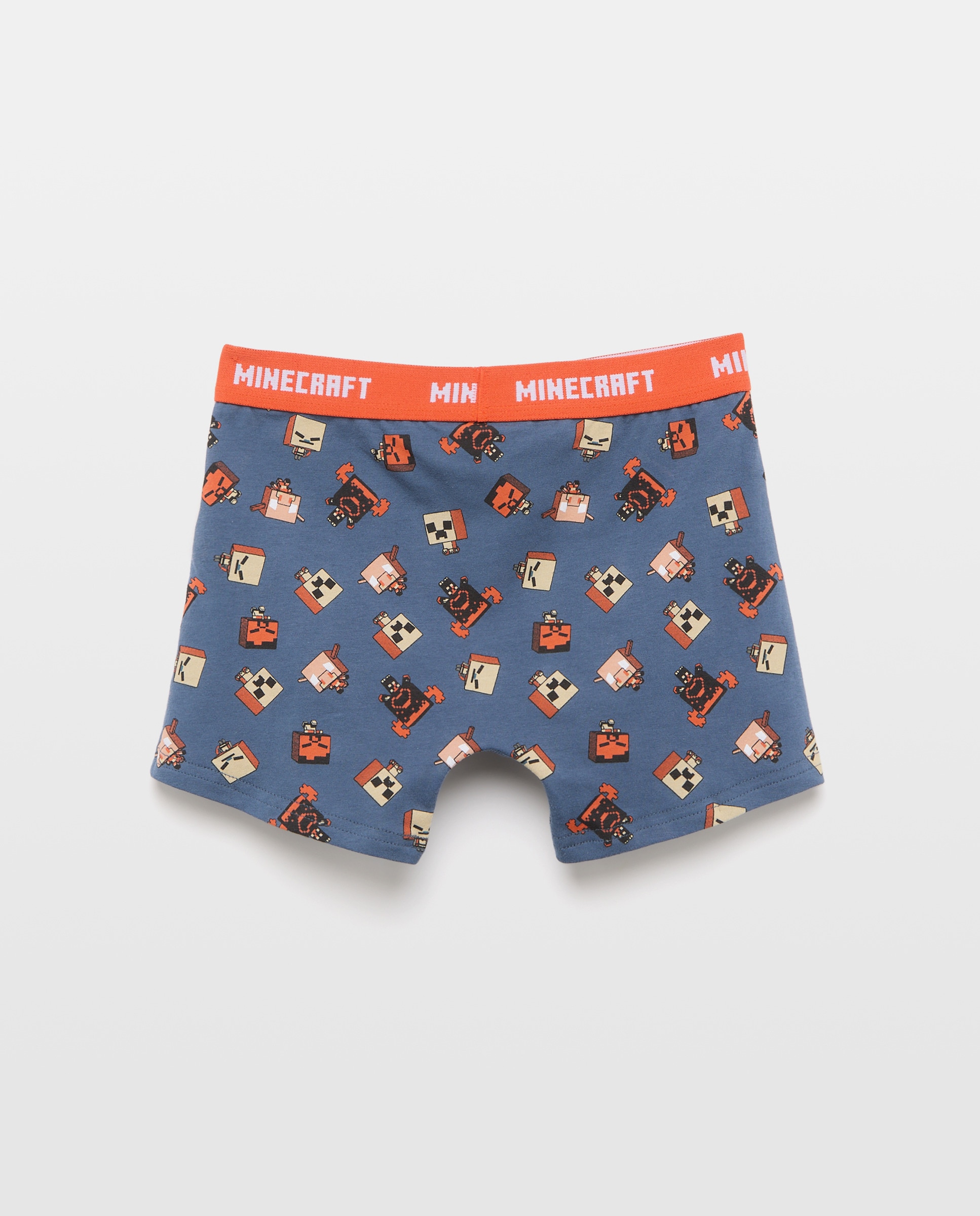 Pack de 2 Boxers Minecraft Azul-marinho-2