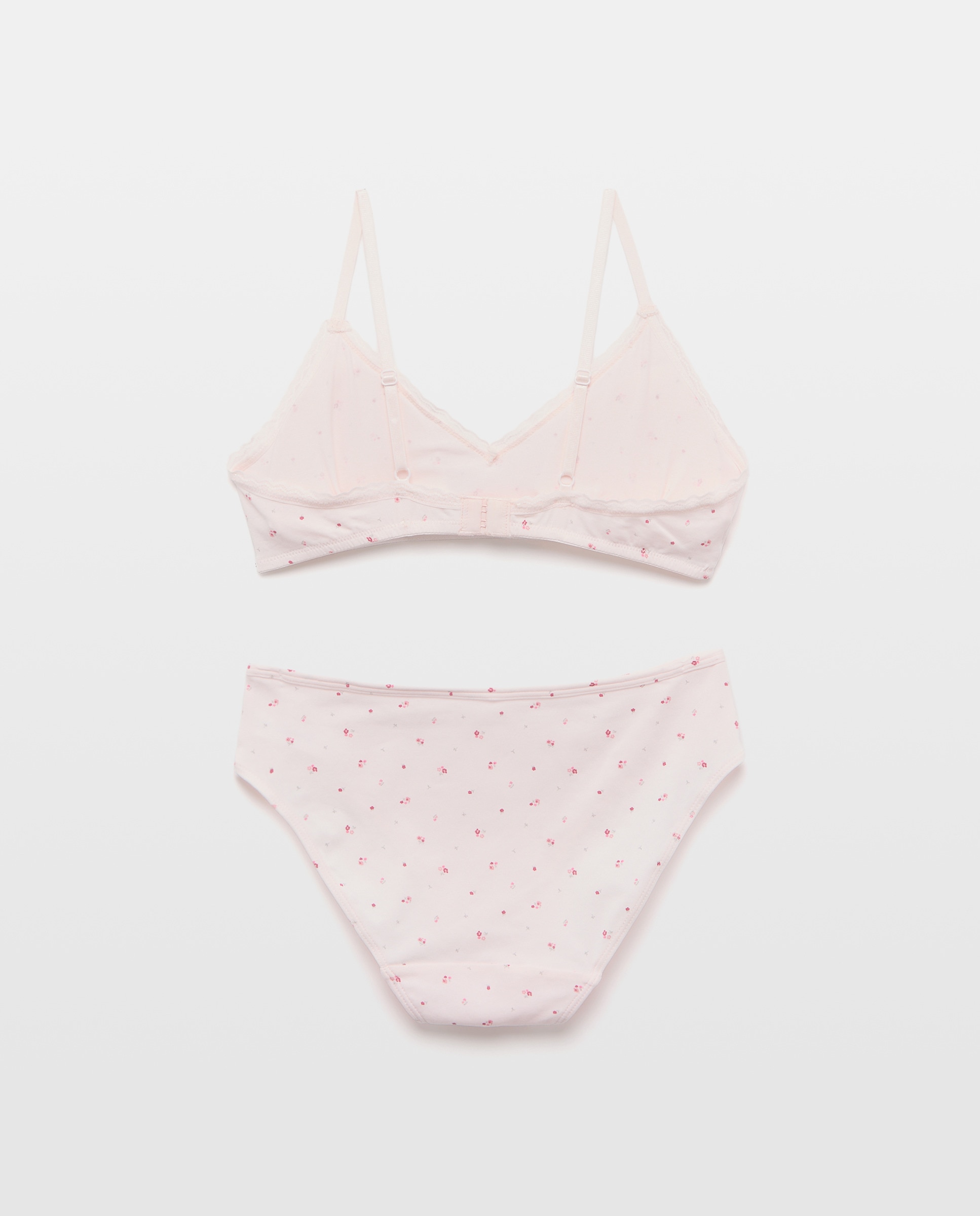 Conjunto de Top e Cueca com Estampado Floral Cotton Juice Multicolor-2