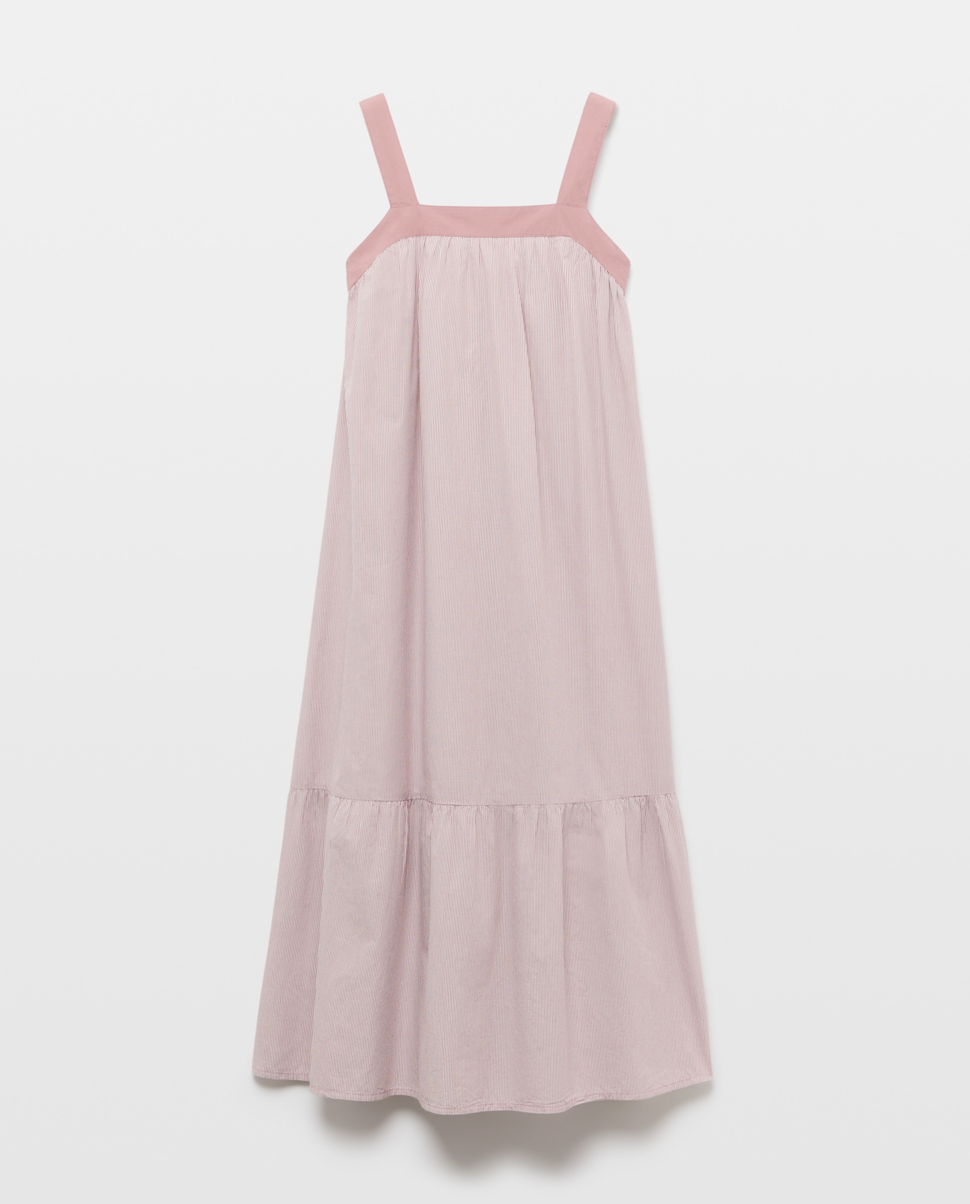 Vestido de mujer de rayas Rosa-4