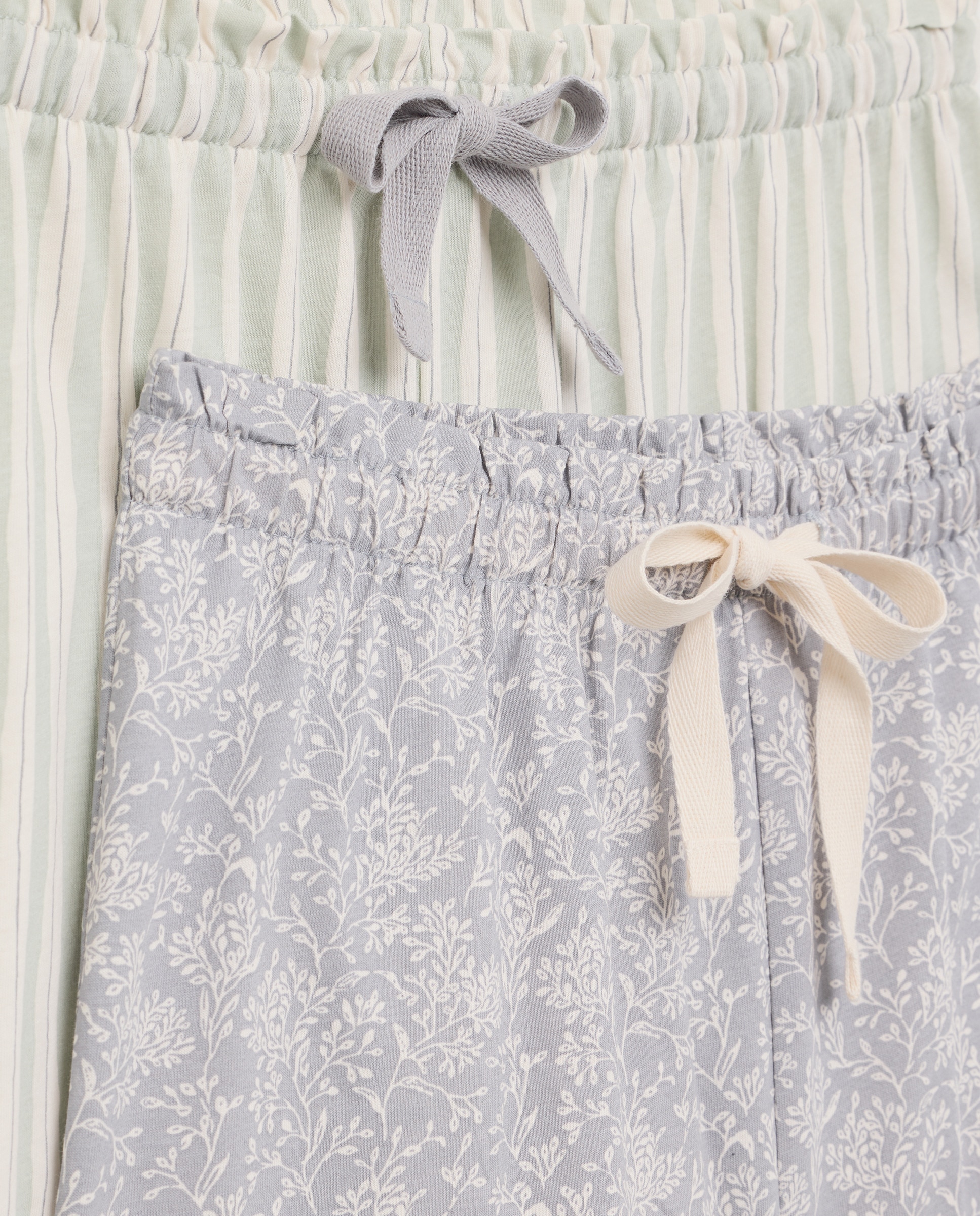 Pack 2 shorts algodón mujer 582 Verde agua-5