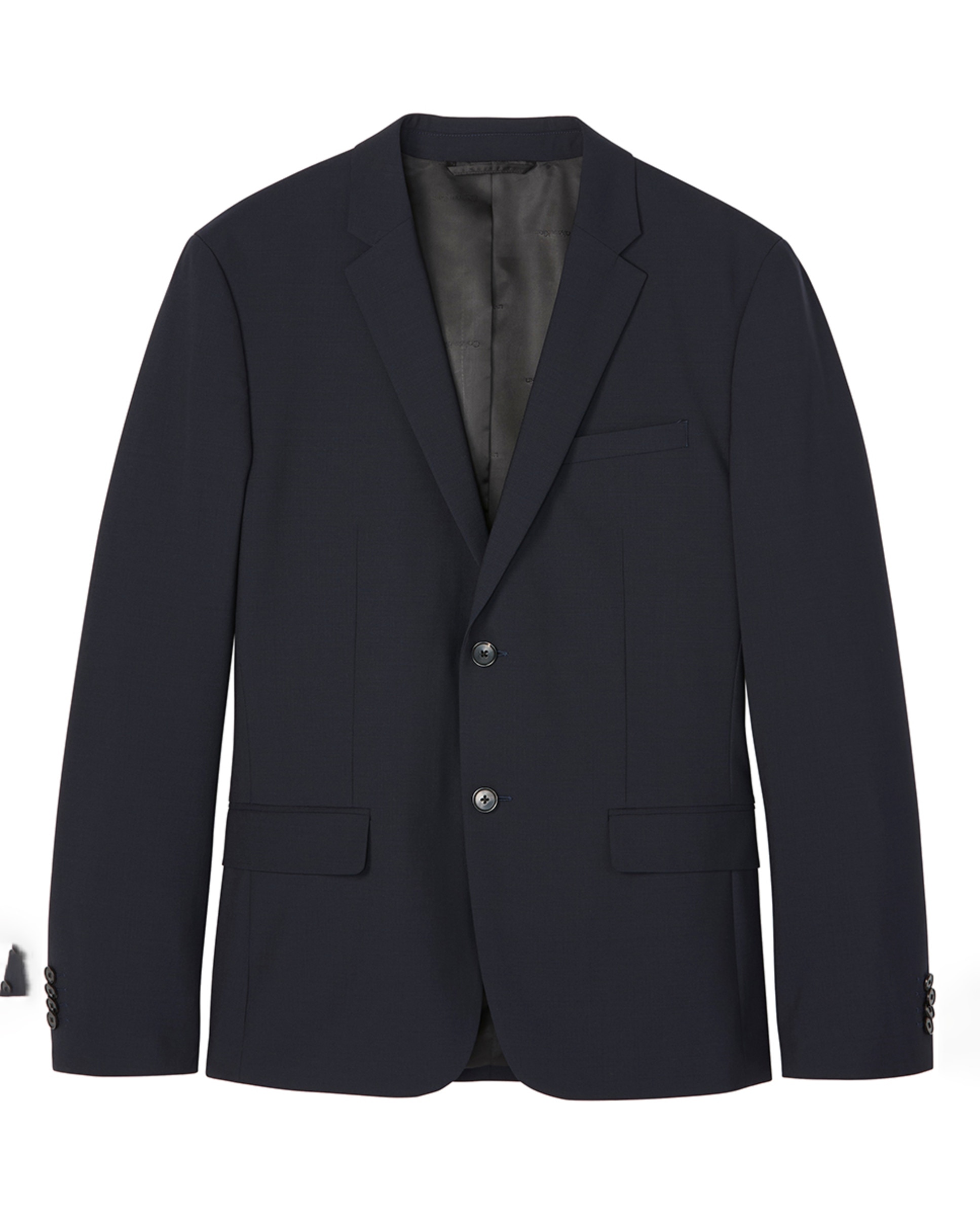 Blazer de Fato Slim Fit Azul-marinho-6