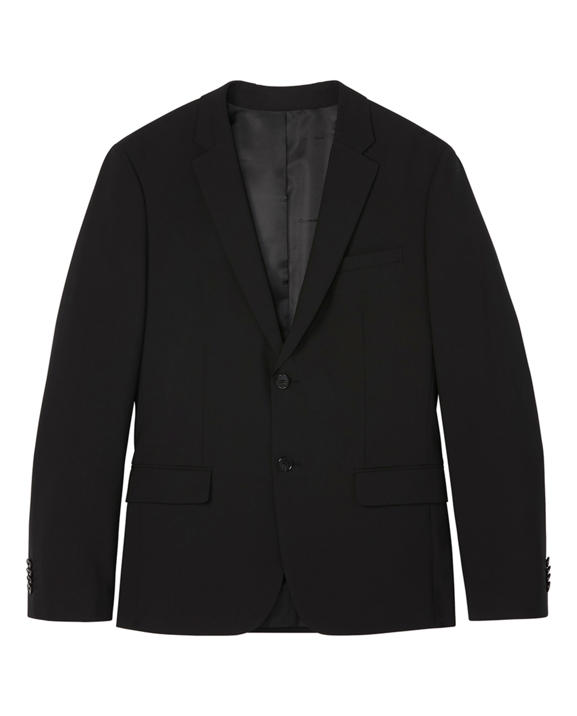 Blazer de Fato Slim Fit Preto-7