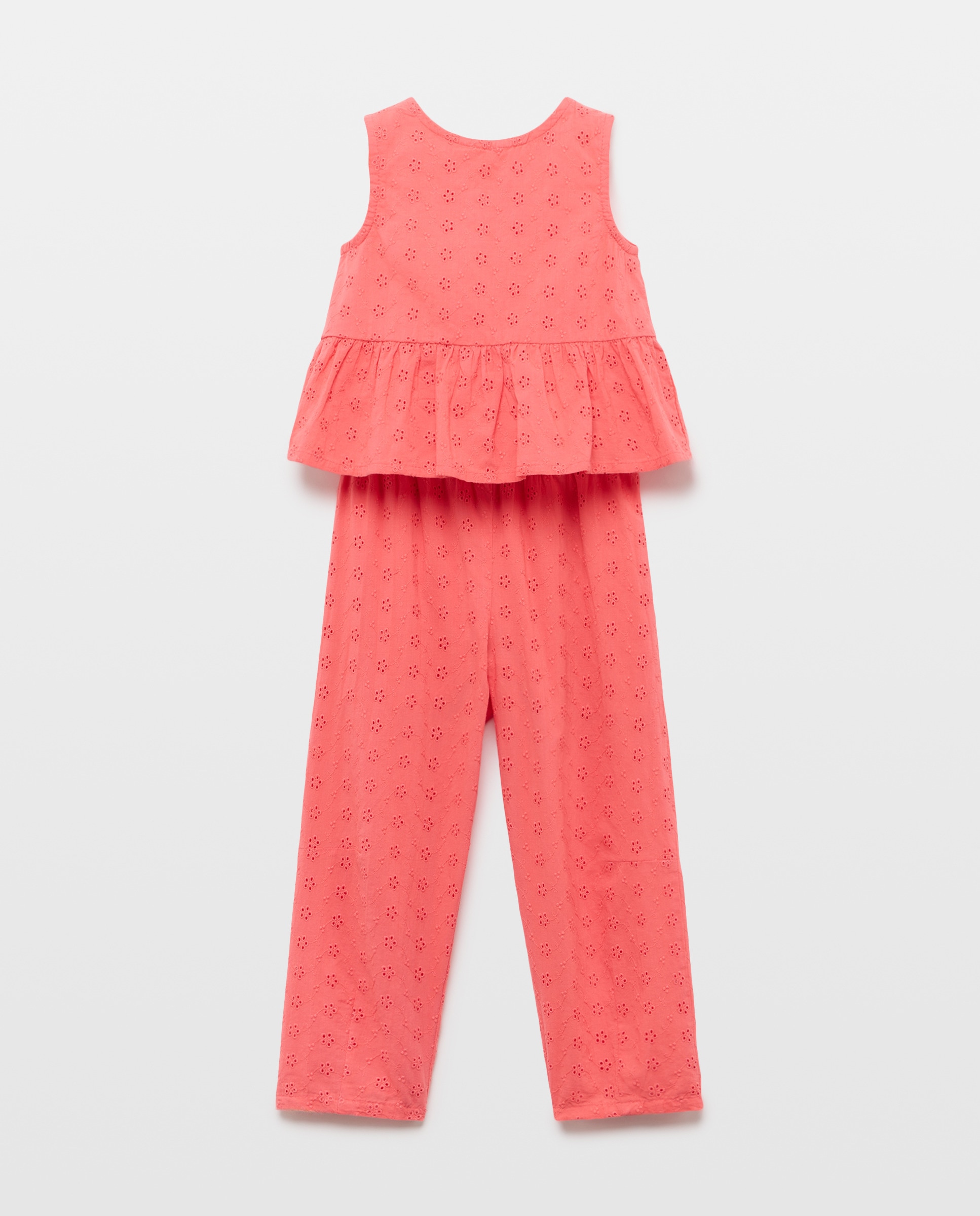 Conjunto Shiffly Comprido e T-shirt sem Mangas Kids El Corte Inglés 230 Rosa Escuro-5