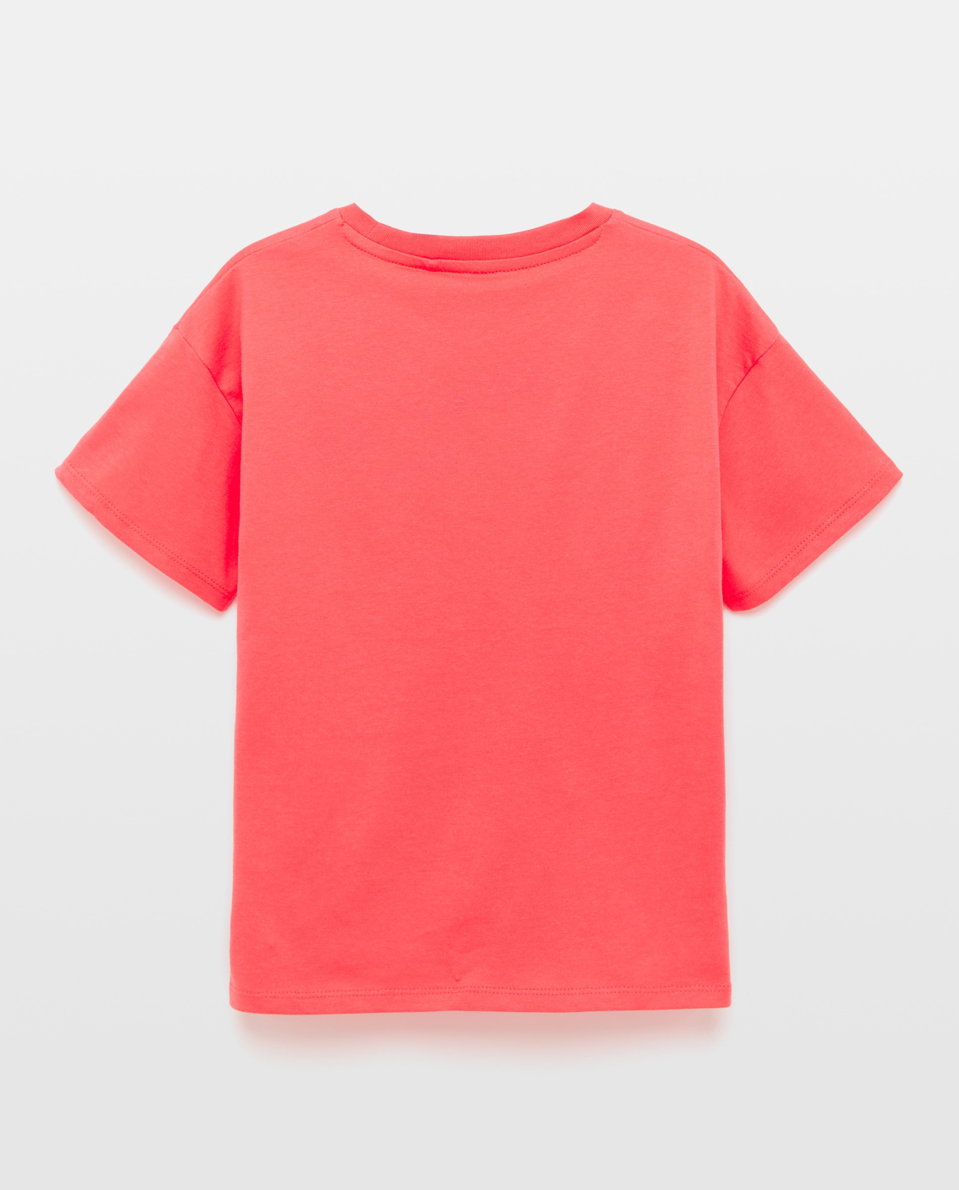Camiseta de niño estampada manga corta 630 Coral-2