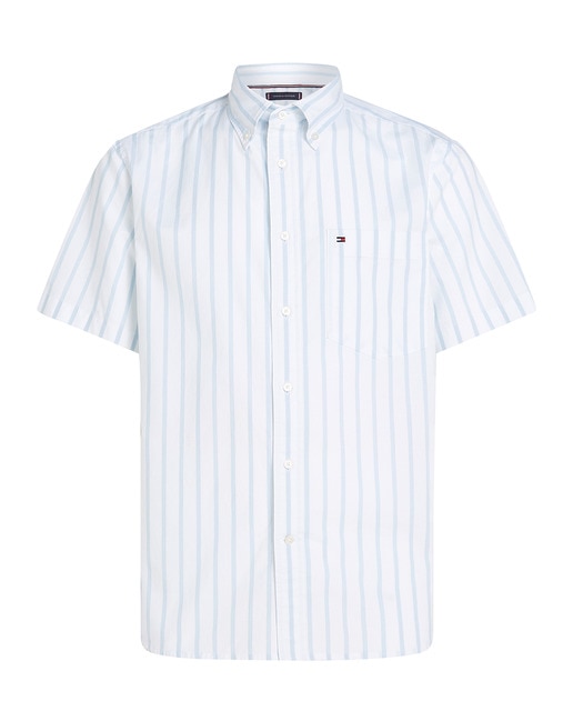 Imagem 0 de Camisa de Popelina de Manga Curta de Tamanhos Grandes