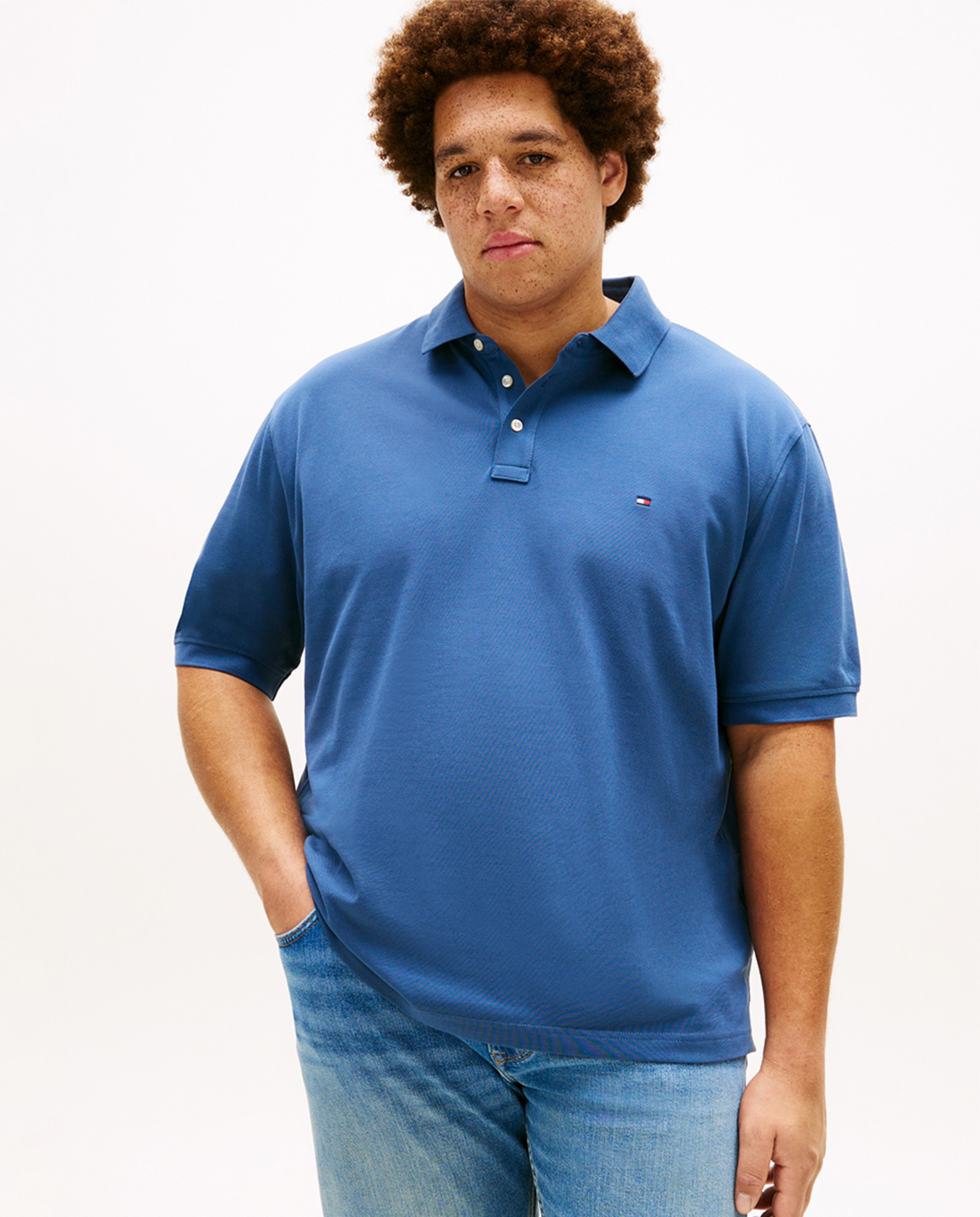 Imagem 0 de Polo Liso de Manga Curta Tamanhos Grandes