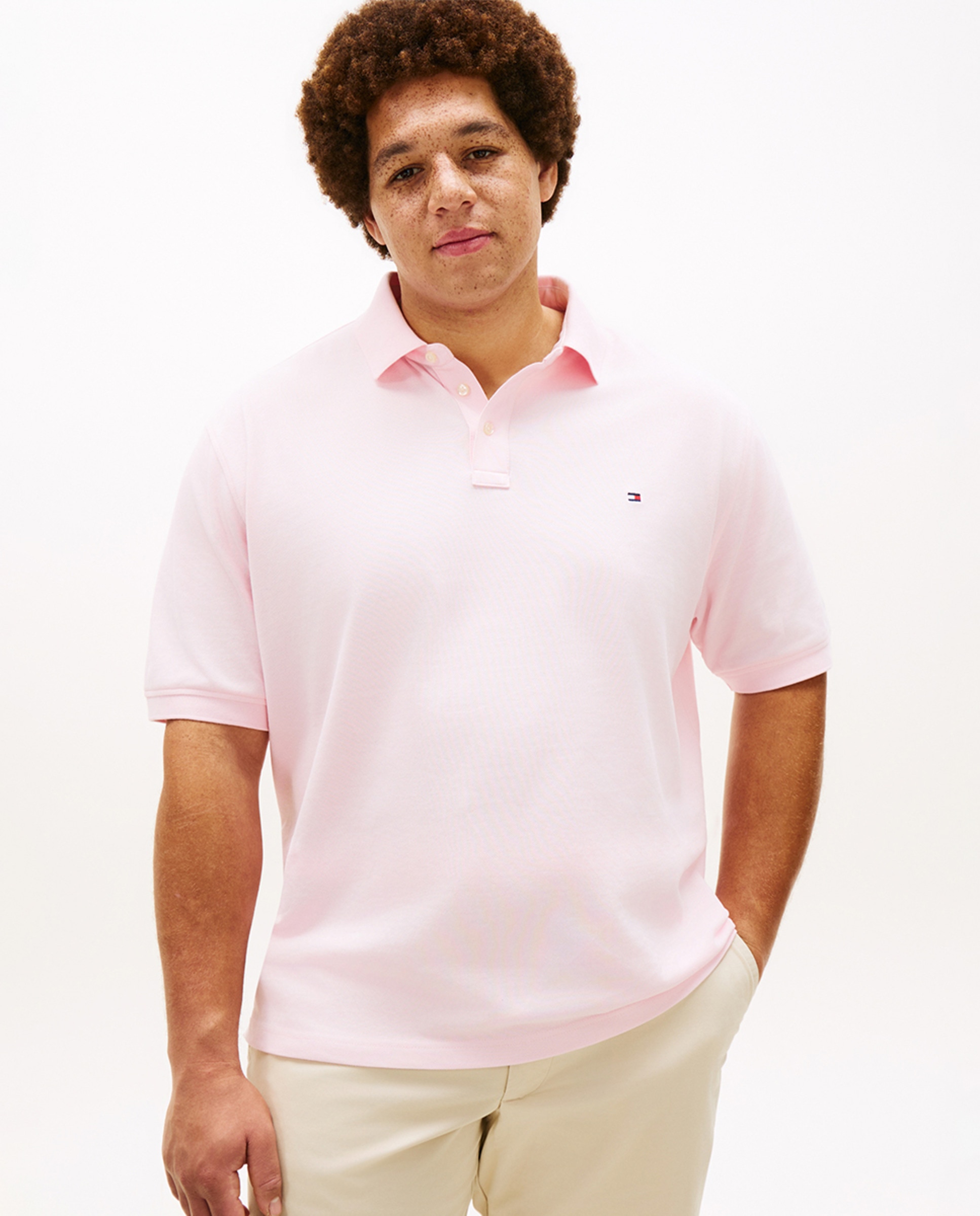 Imagem 0 de Polo Liso de Manga Curta Tamanhos Grandes