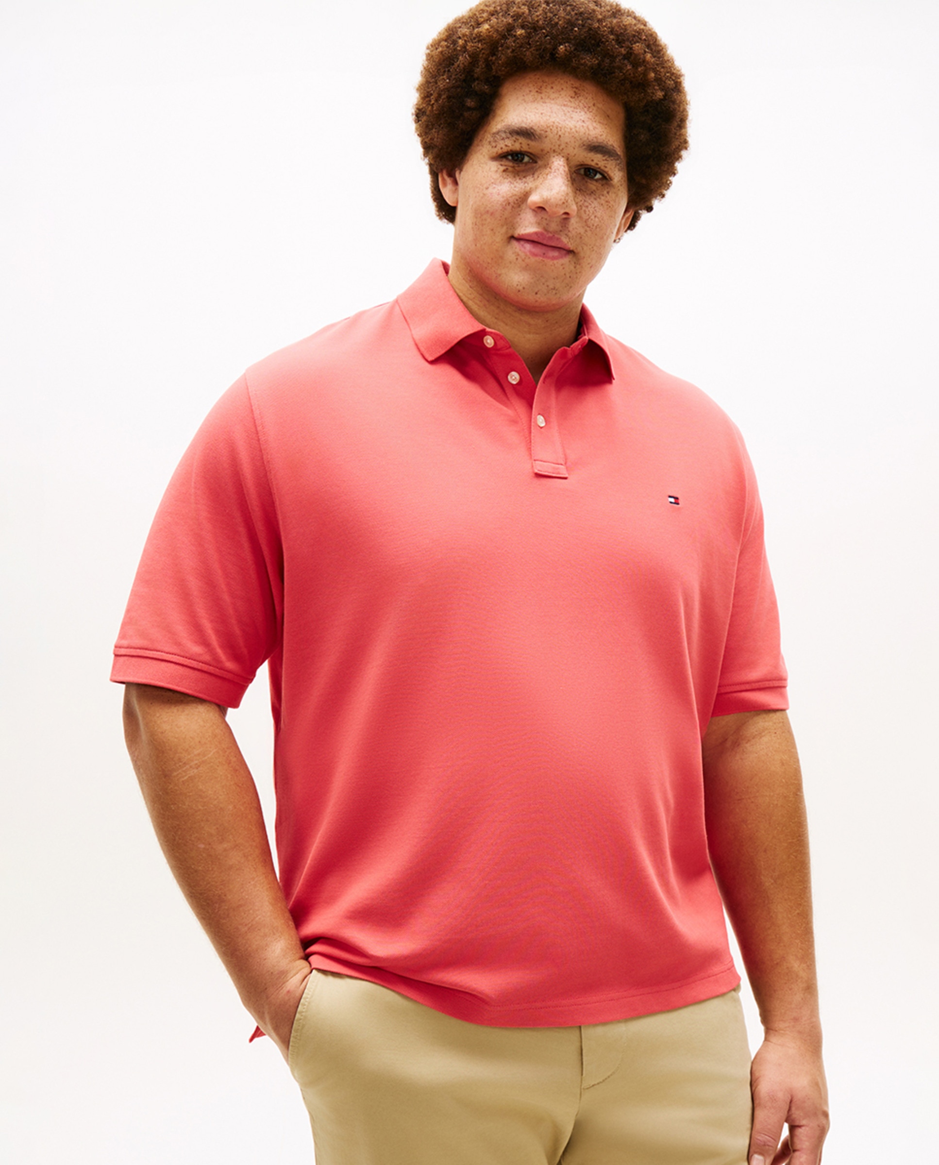 Imagem 0 de Polo Liso de Manga Curta Tamanhos Grandes