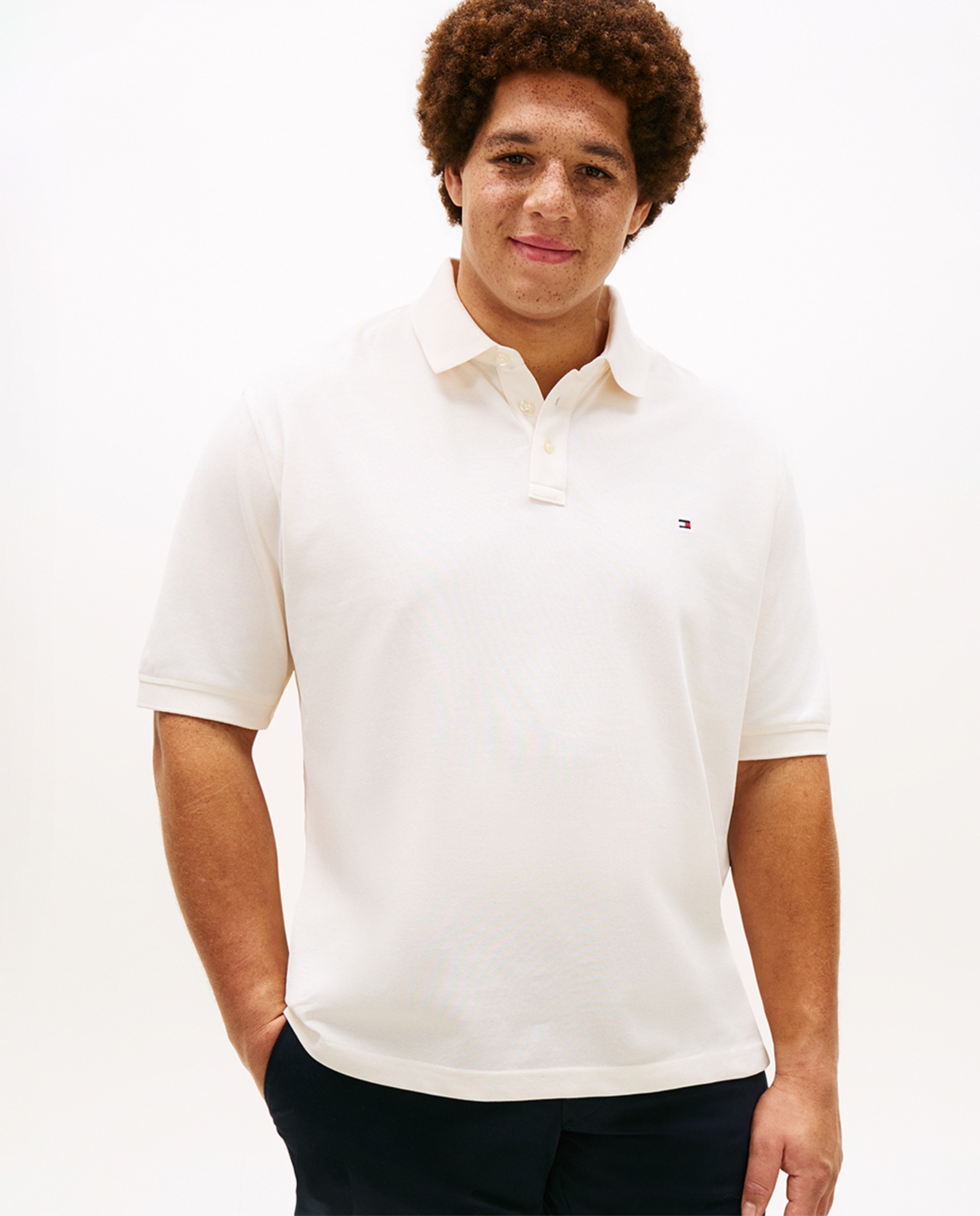 Imagem 0 de Polo Liso de Manga Curta Tamanhos Grandes