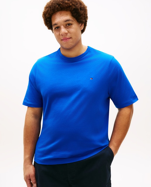 Imagem 0 de T-shirt de Manga Curta Lisa Tamanhos Grandes