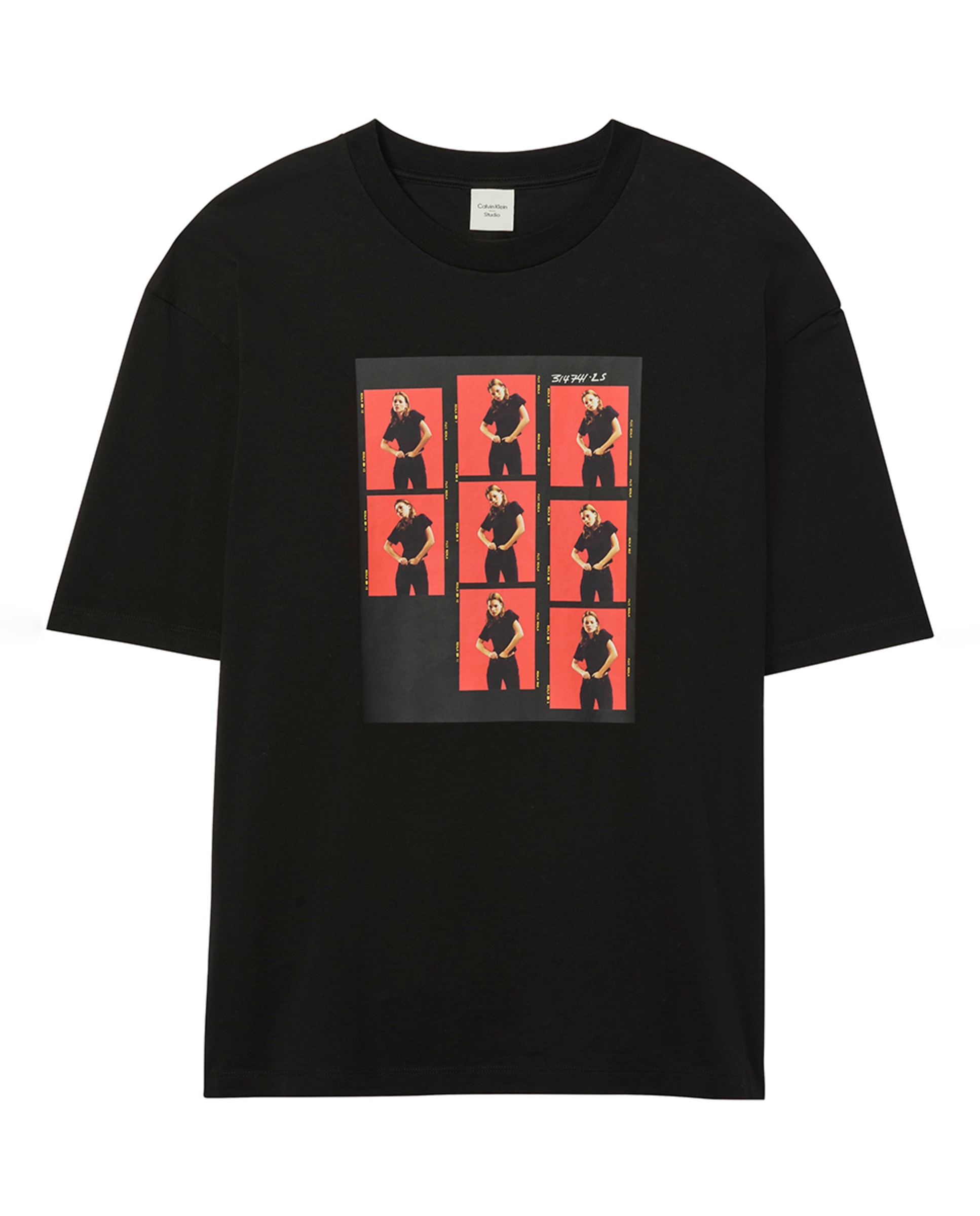 T-shirt Relaxed Preto-6