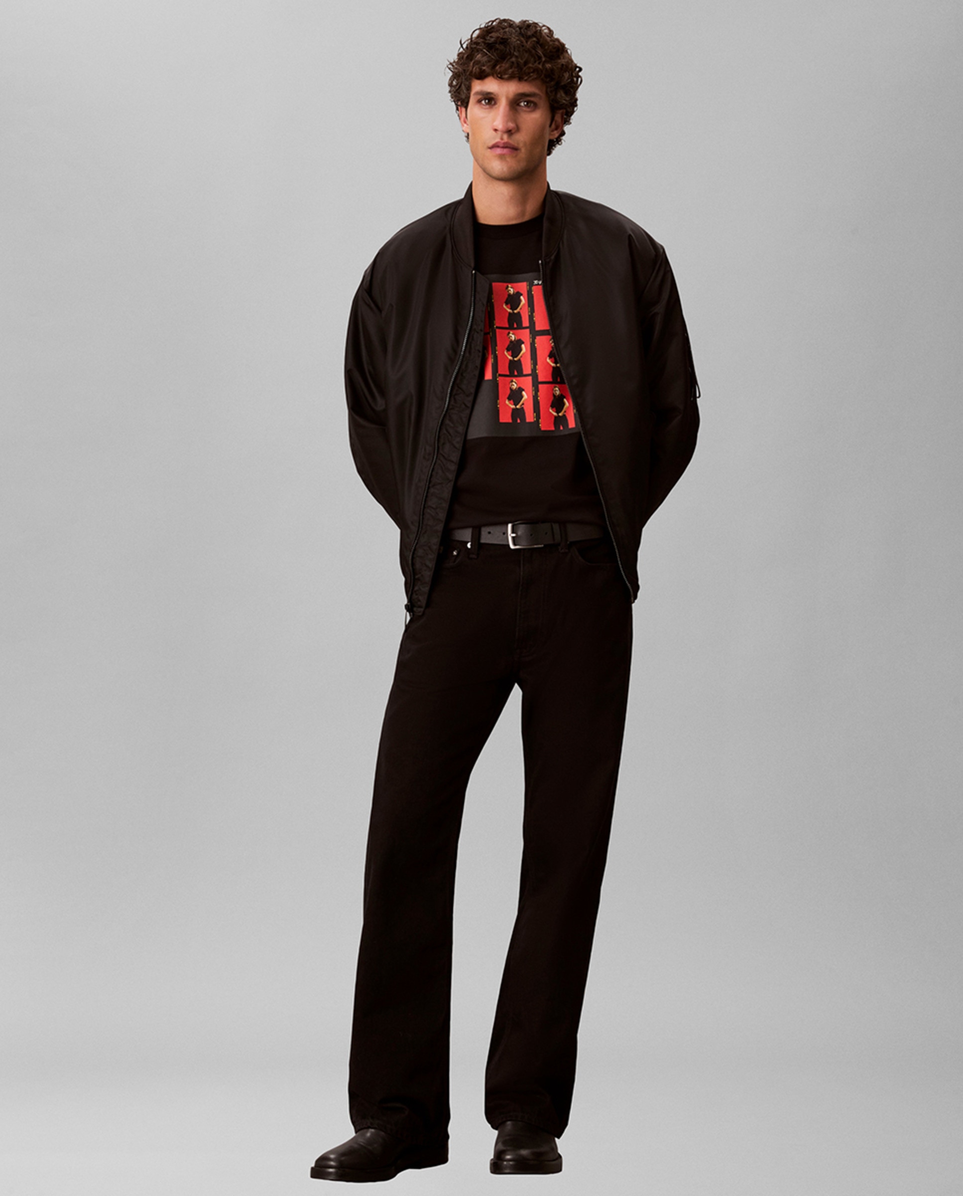 T-shirt Relaxed Preto-7