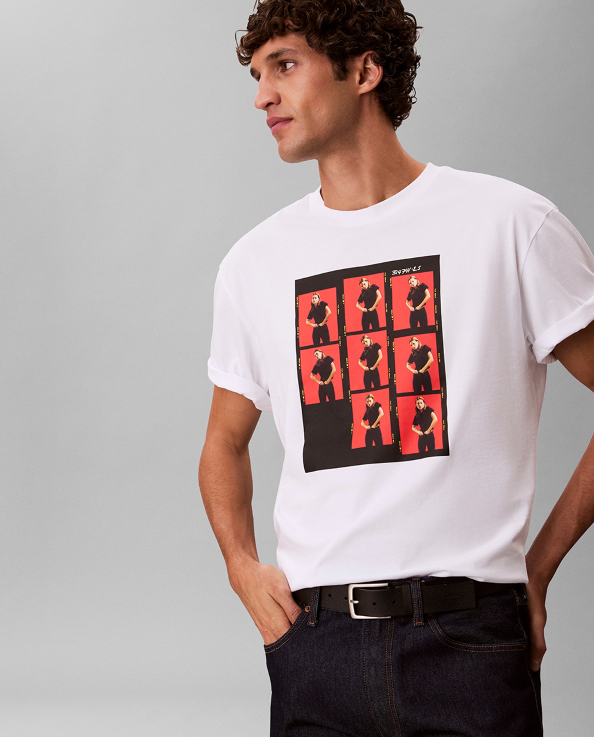 T-shirt Relaxed Branco-4