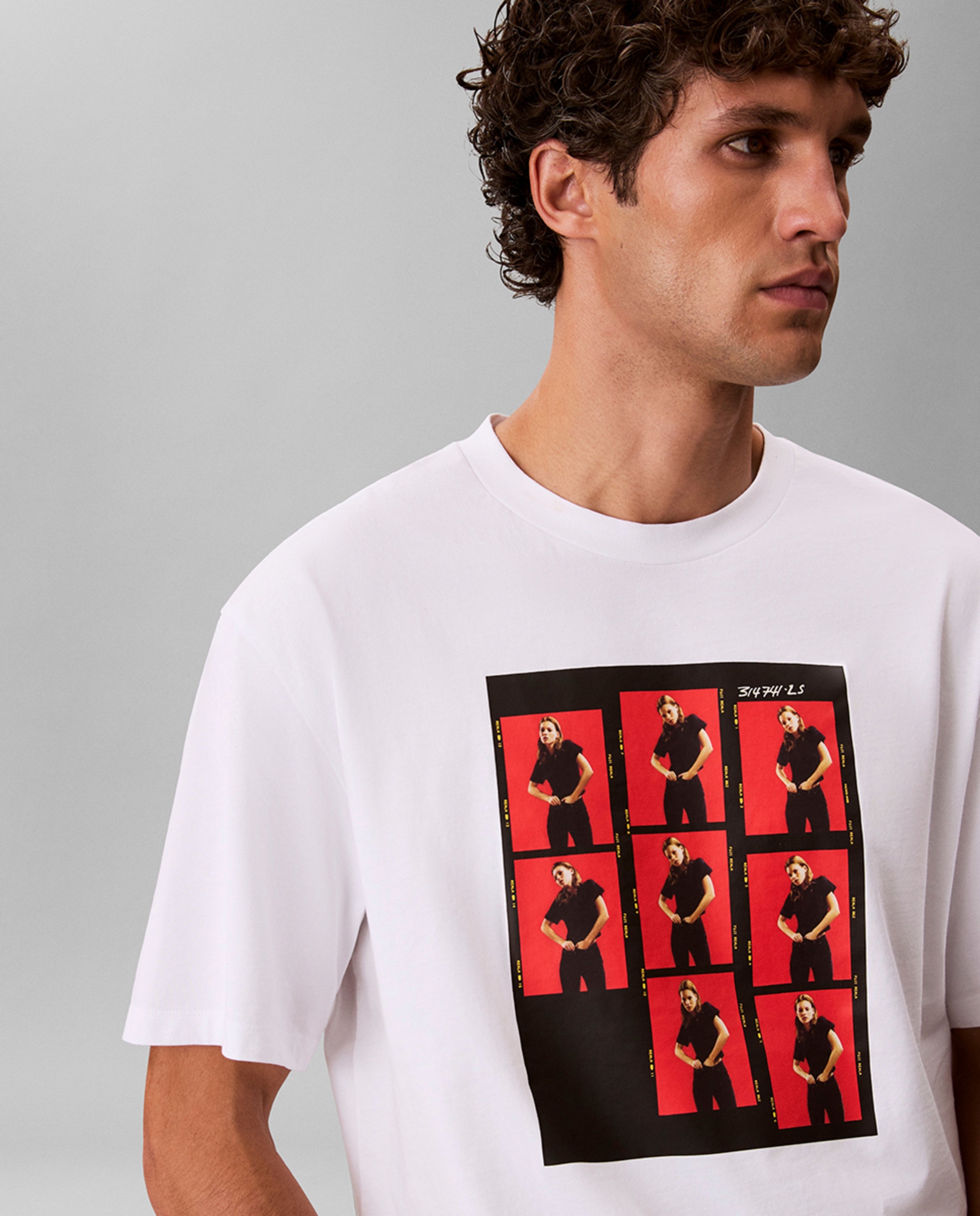 T-shirt Relaxed Branco-3