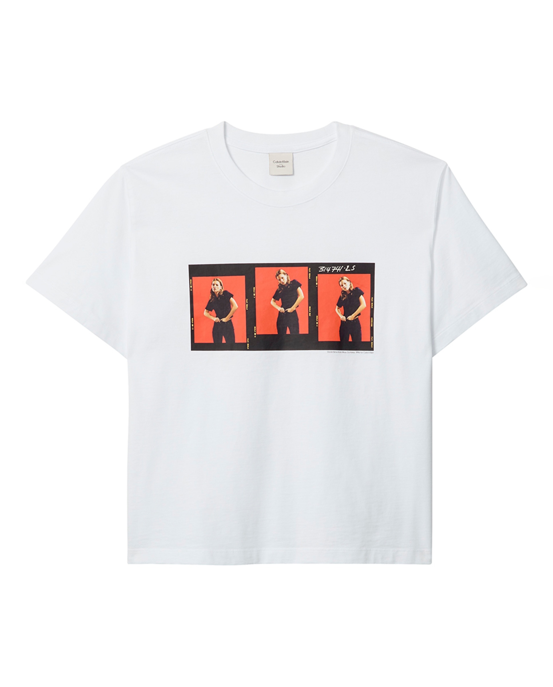 T-shirt Boxy Fit Branco-4