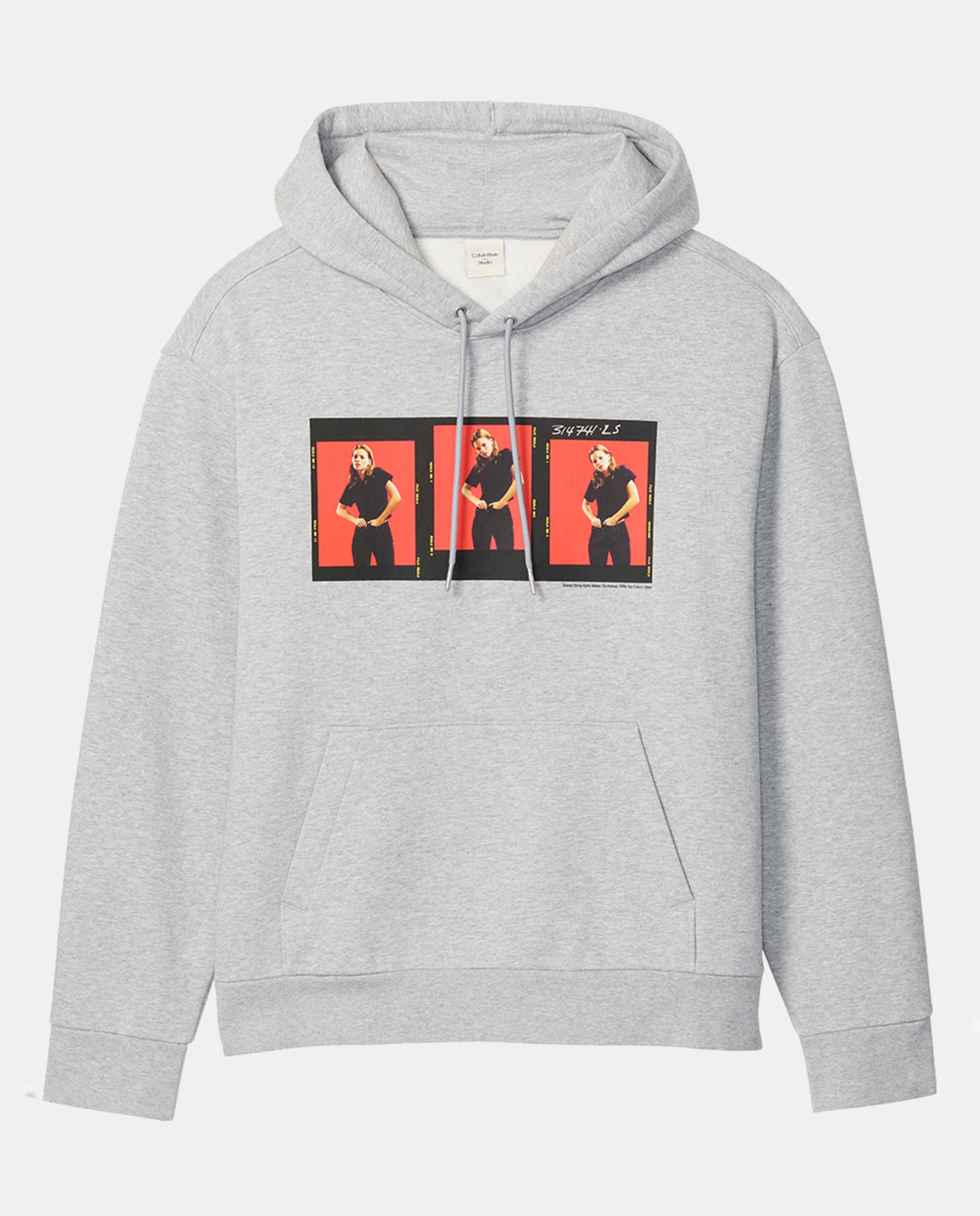 Sweatshirt com capuz Cinzento-6