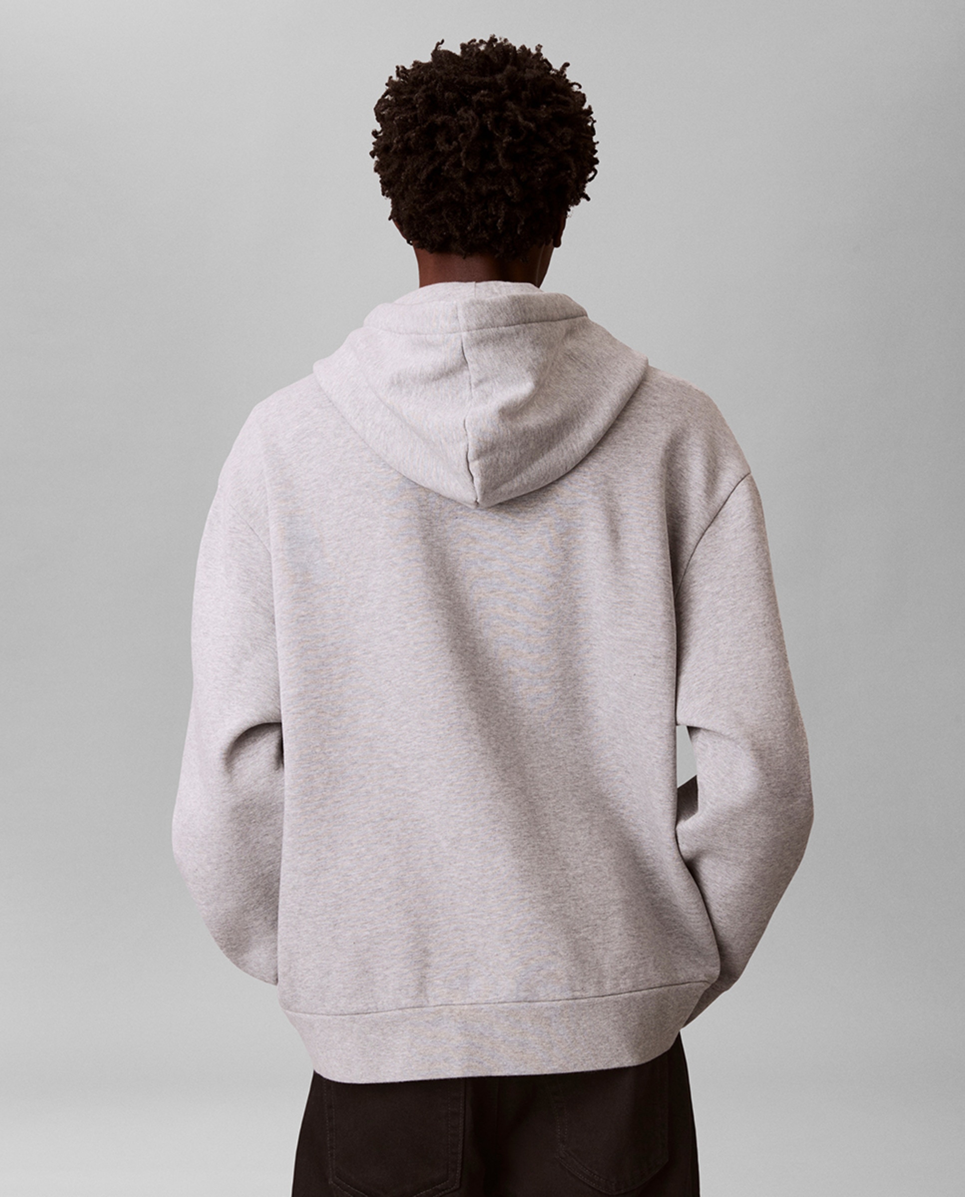 Sweatshirt com capuz Cinzento-2