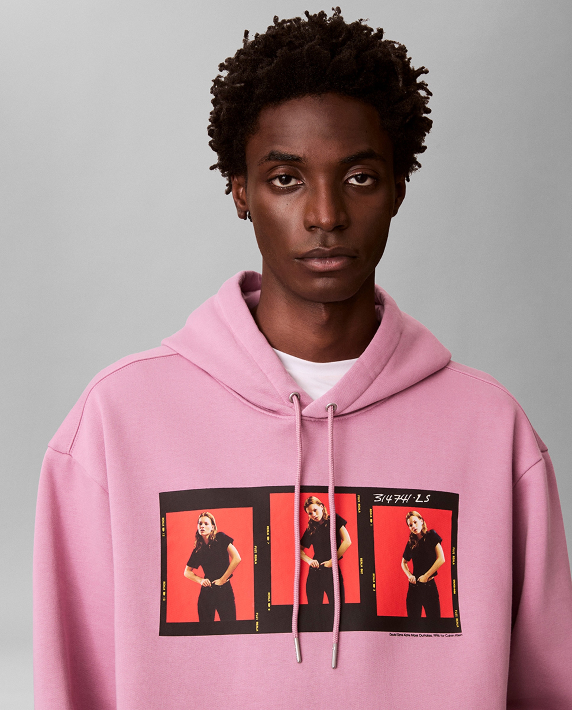 Sweatshirt com capuz Lilás-3