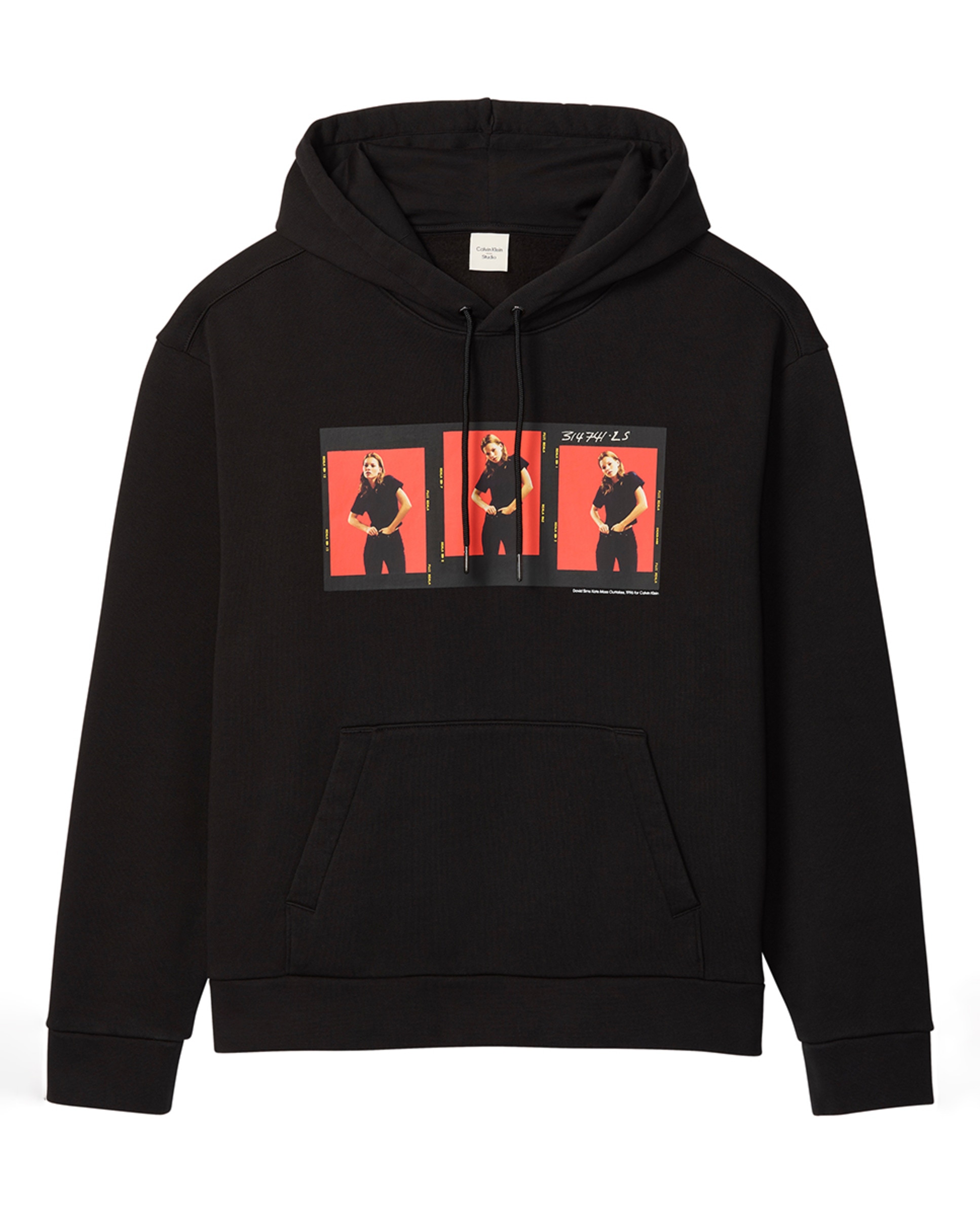 Sweatshirt com capuz Preto-6
