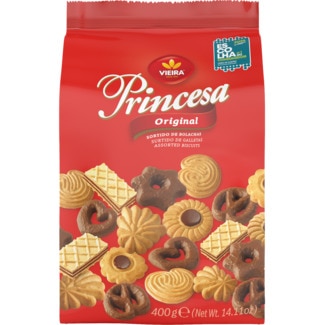 Bolachas Sortidas embalagem 400 g - Vieira Princesa