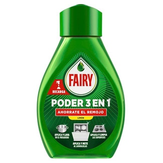 Detergente Manual Loiça Recarga Poder 3 em 1 recarga 500 ml - Fairy