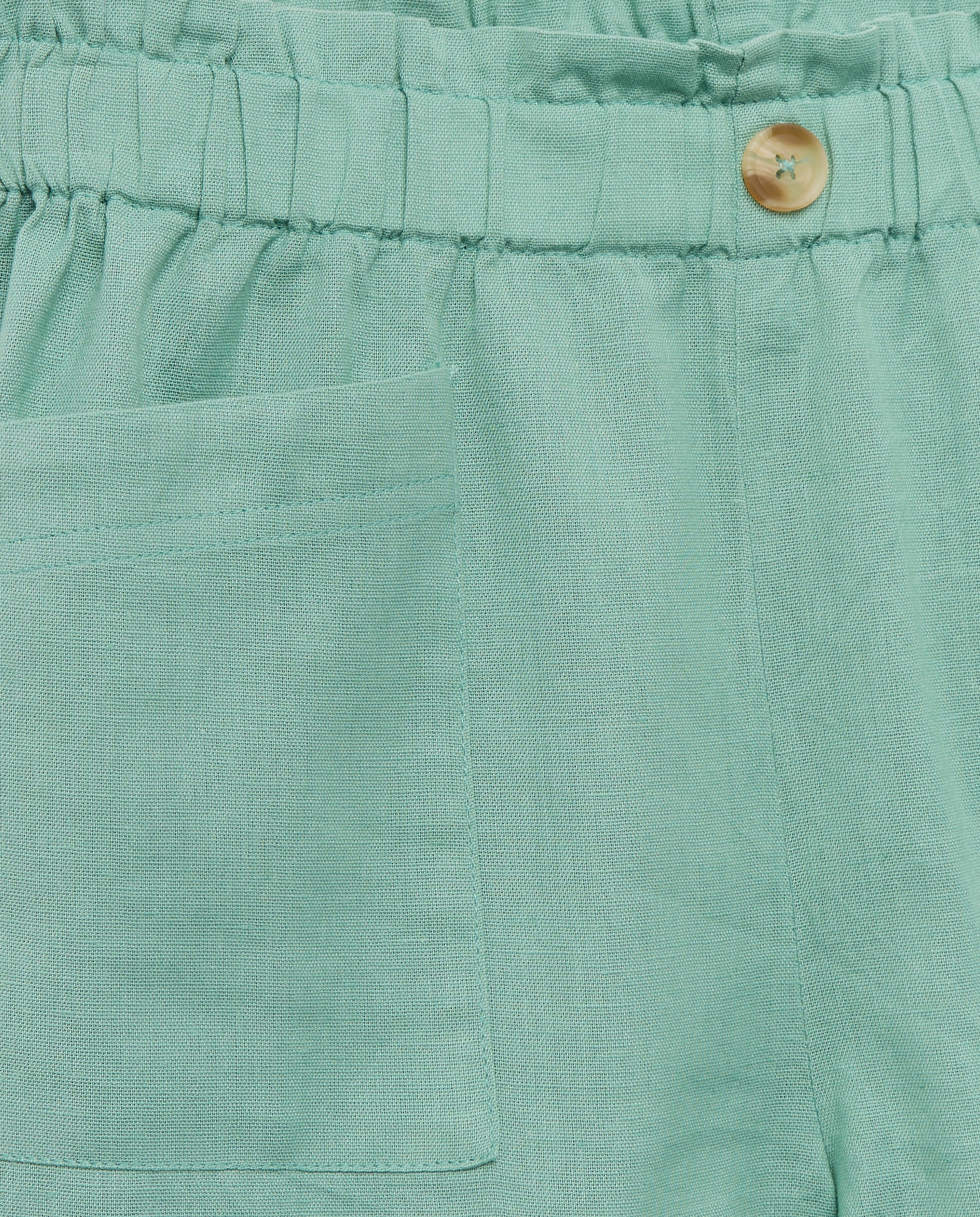 Short niña con bolsillos delanteros Verde-3