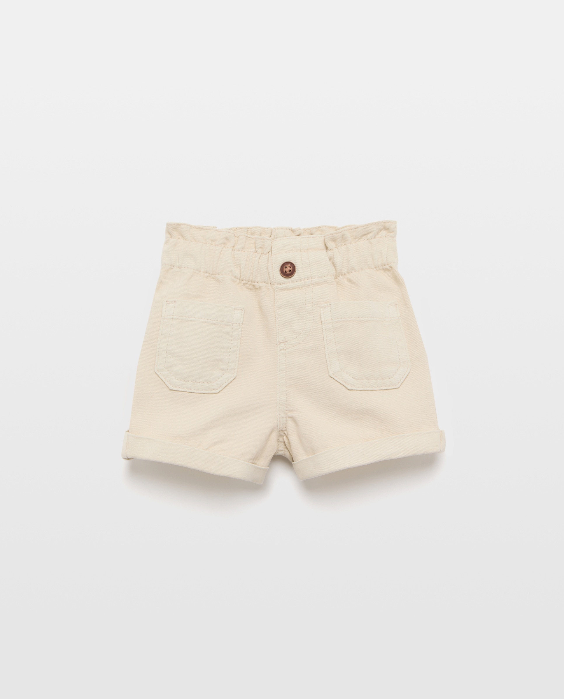 Imagen 0 de Short bebé niña paperbag con bolsillos