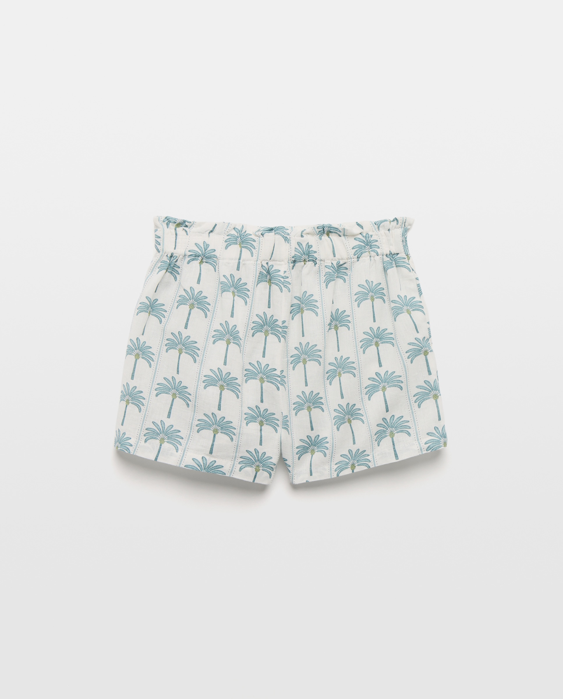 Short bebé niña set Blanco roto-2