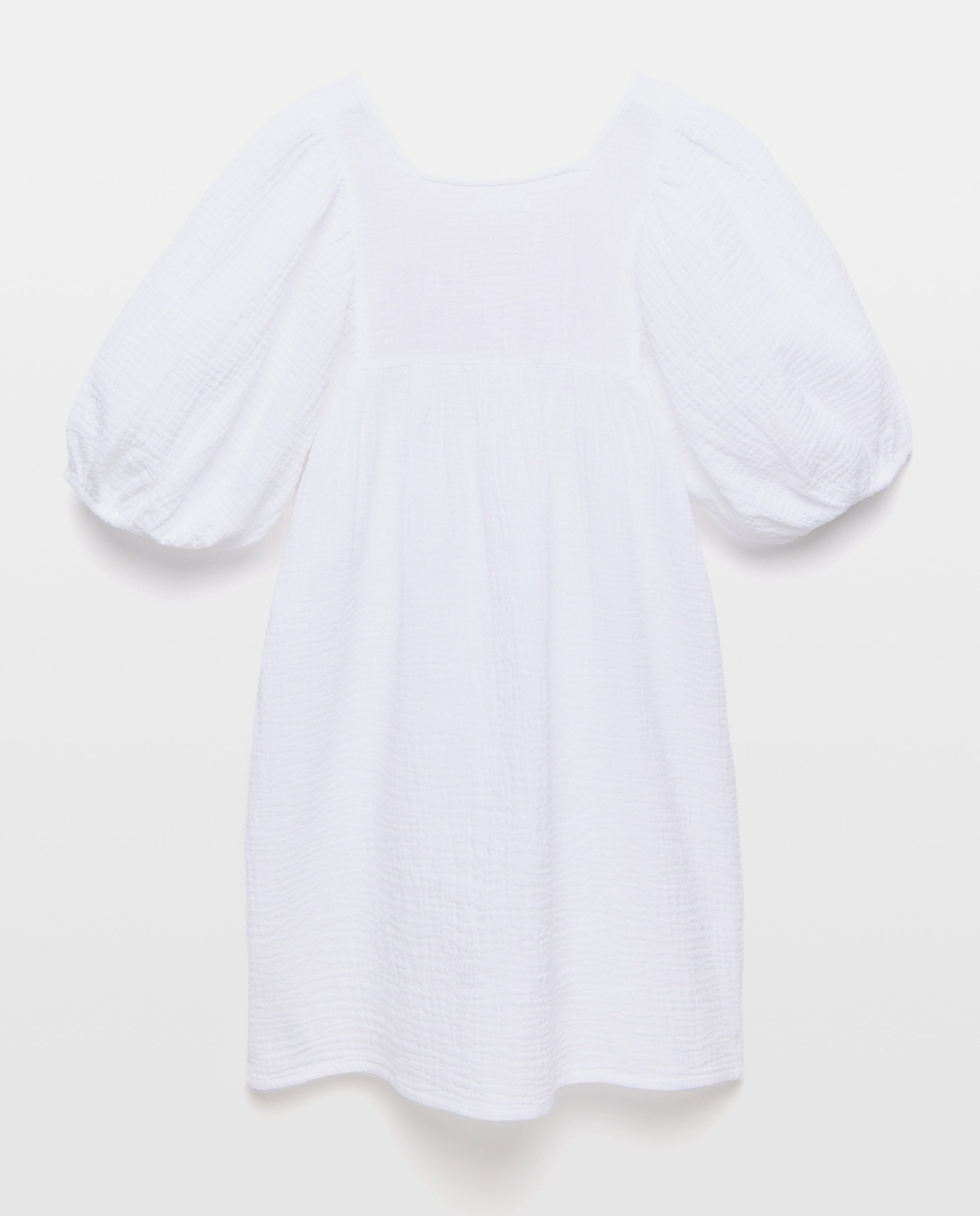 Kaftan de niña bordado 240 Fucsia-2