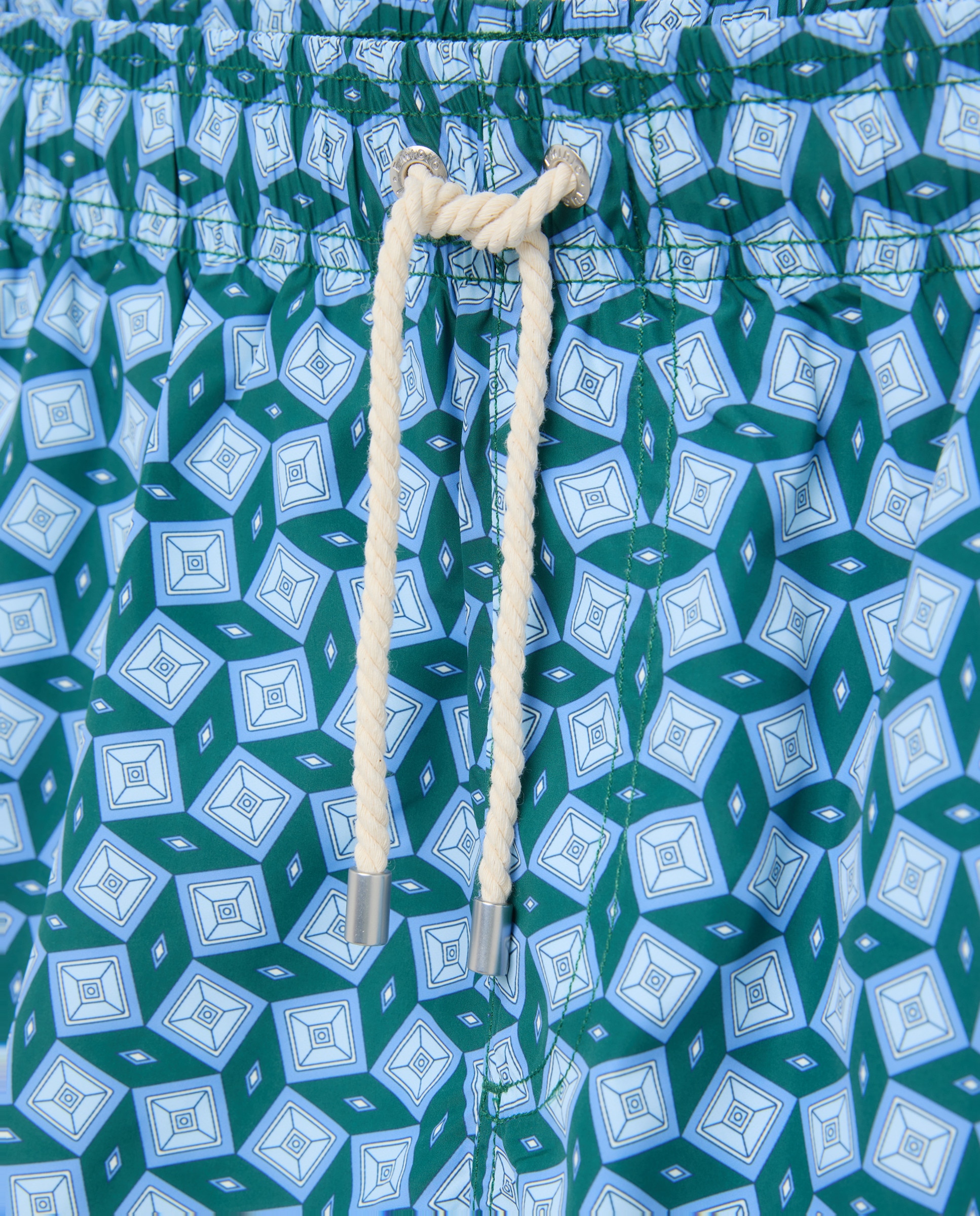 Calções de banho de homem Verde-4