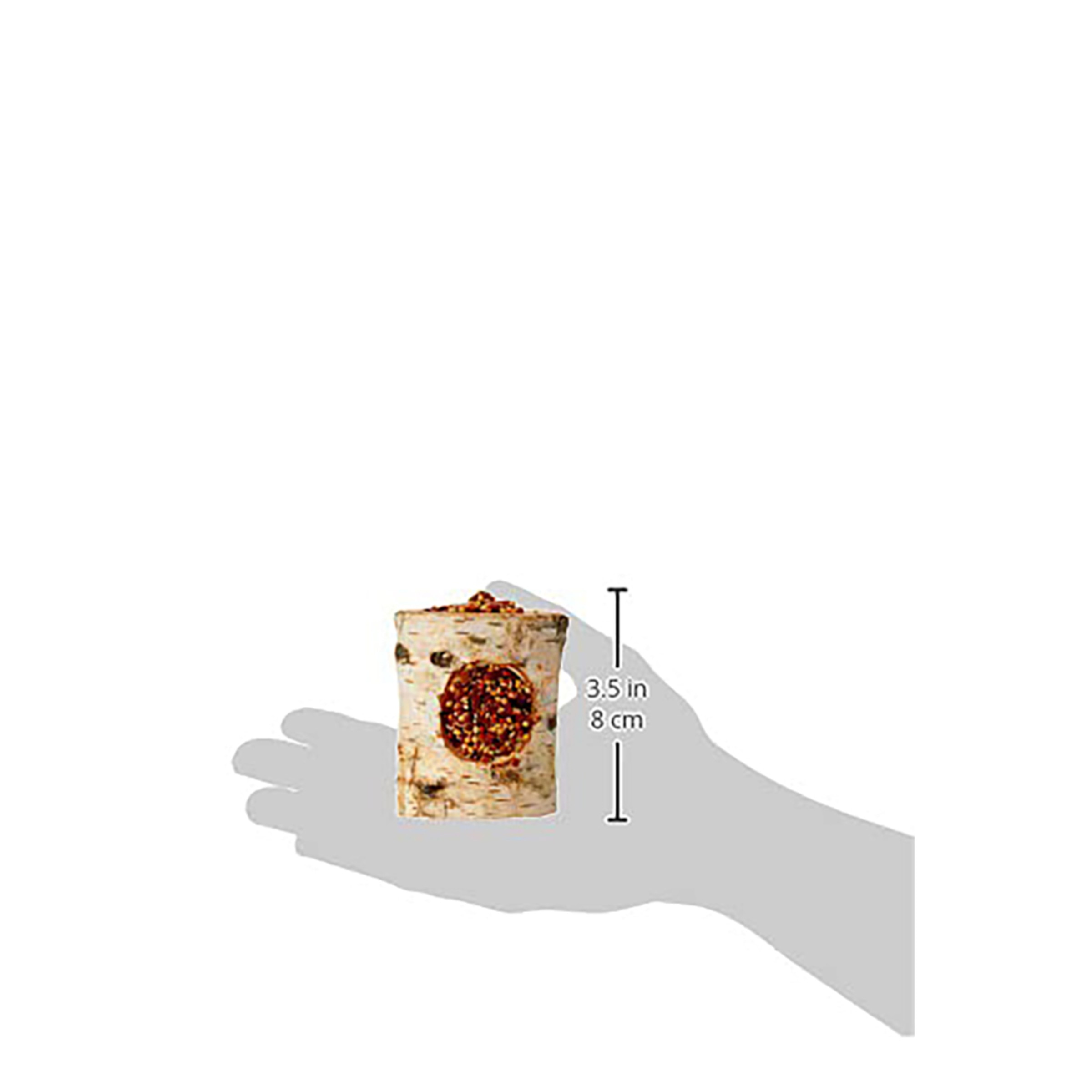 Comida para conejos y roedores adultos Rosewood madera y zanahoria 100 g 4