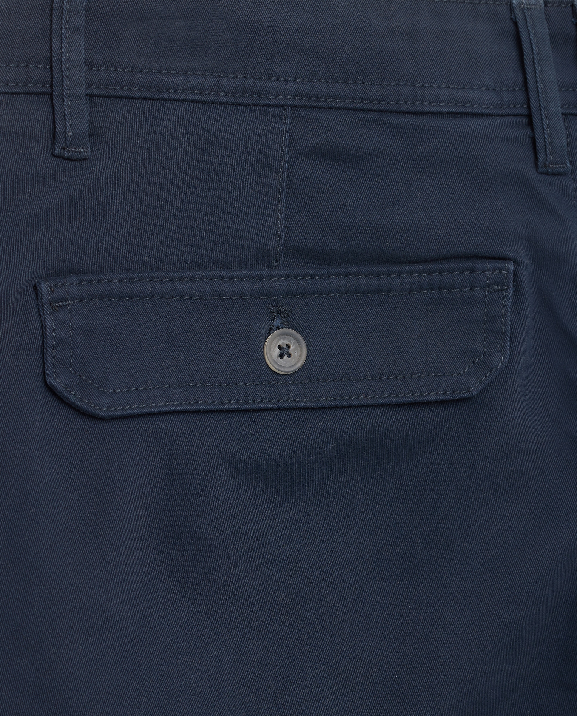 Bermudas Multibolsos em Algodão Stretch Azul-marinho-5