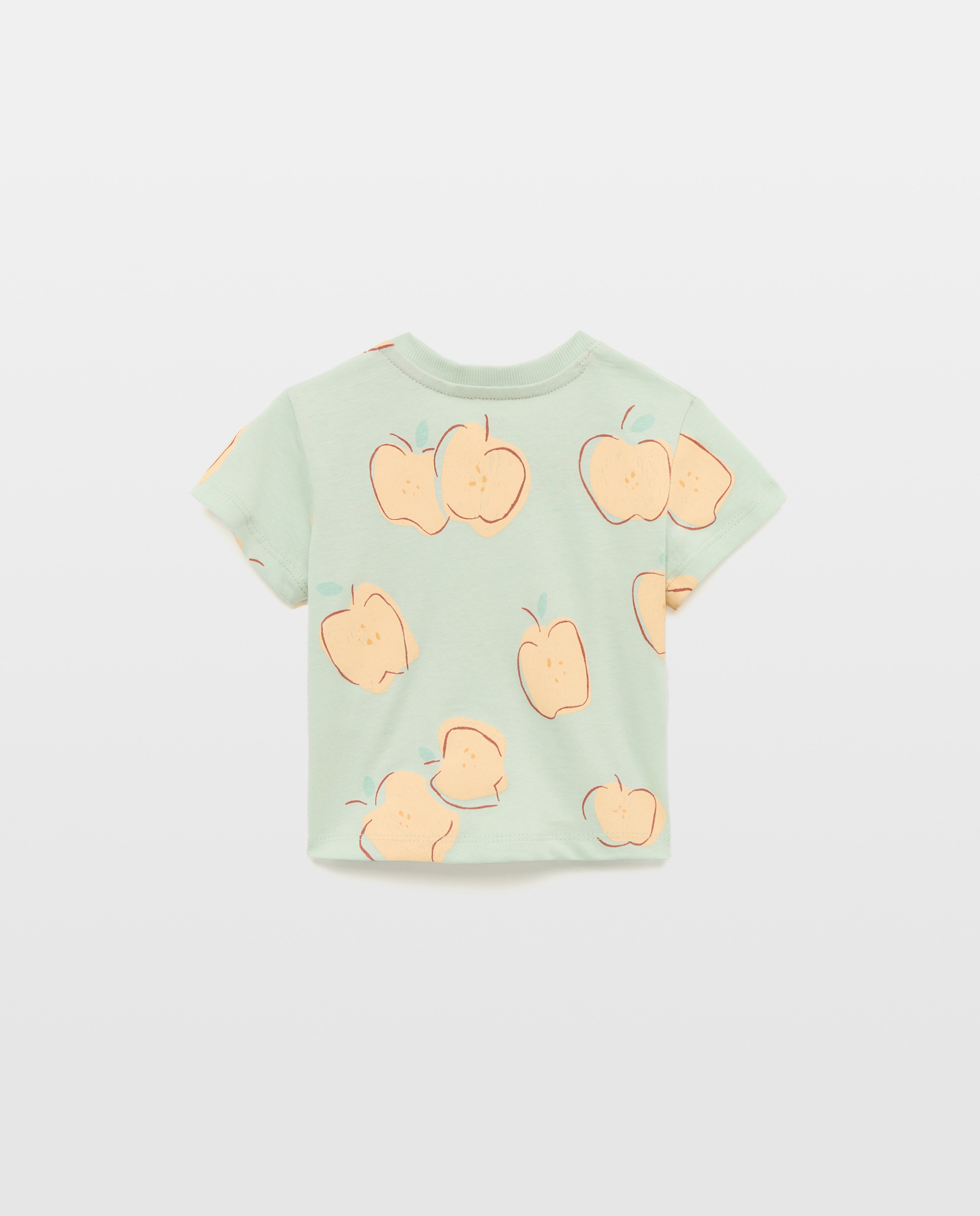 T-shirt Estampada de Bebé com Manga Curta Baby El Corte Inglés Verde-2