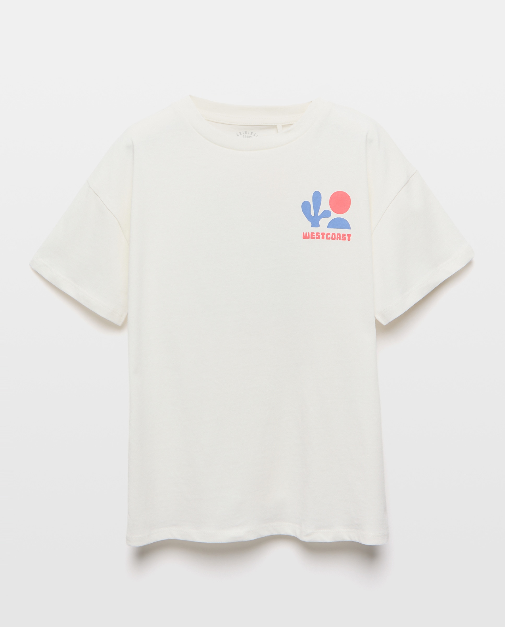 Imagen 0 de Camiseta de niño estampada manga corta