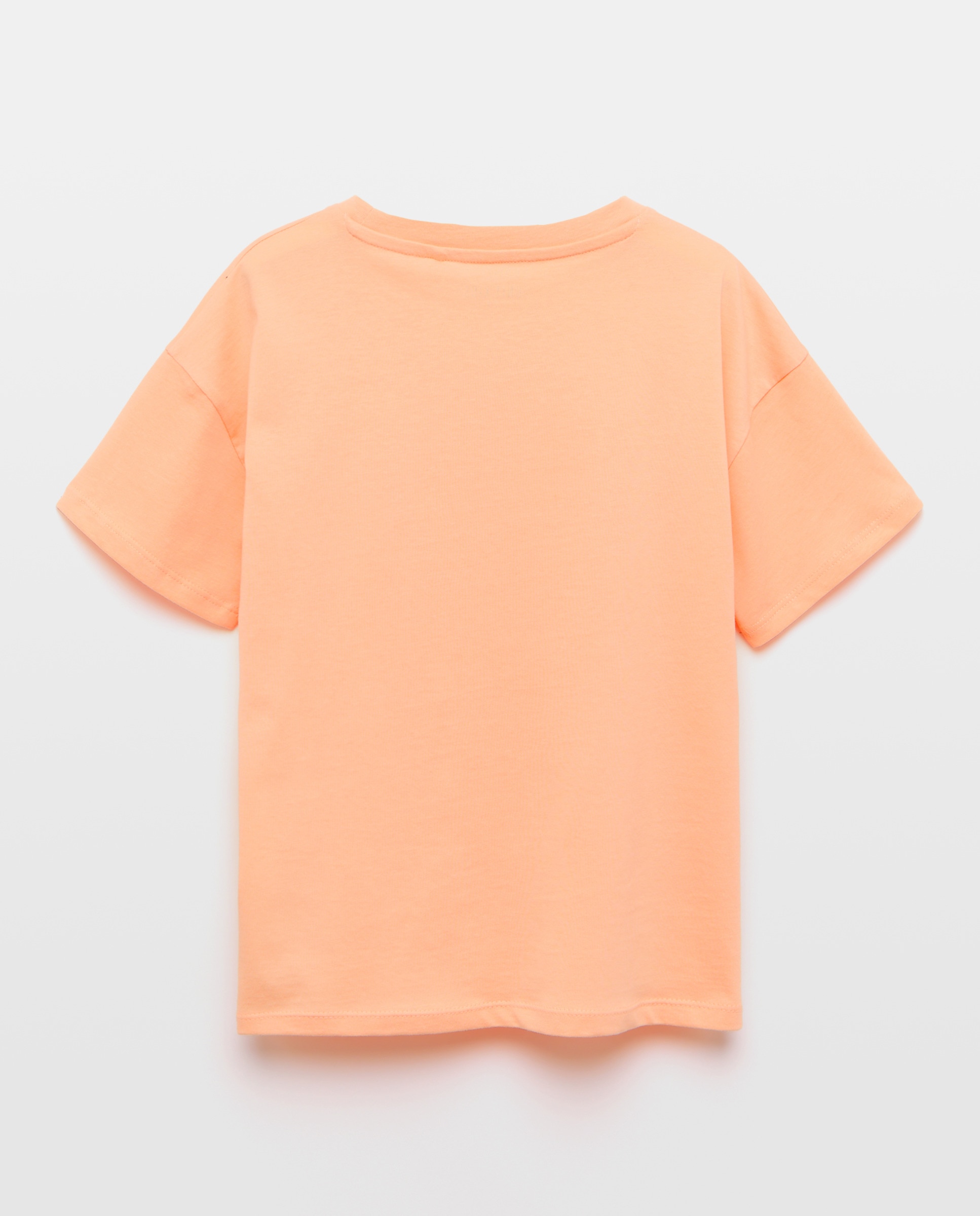 Camiseta de niño estampada manga corta 260 Salmón-2