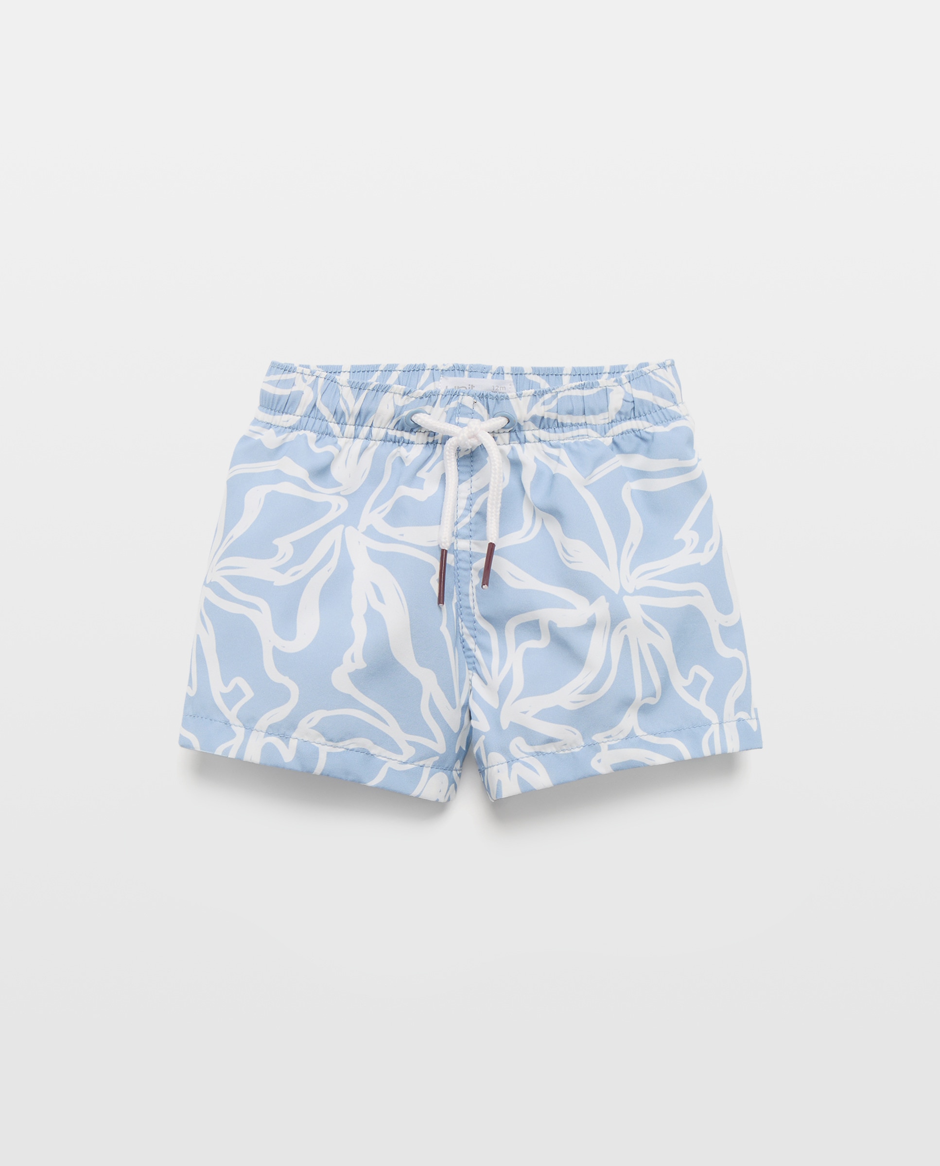 Imagen 0 de Bañador bermuda de bebé flor abstracta