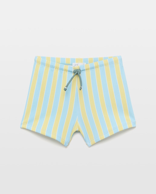 Imagen 0 de Bañador bóxer infantil raya tricolor
