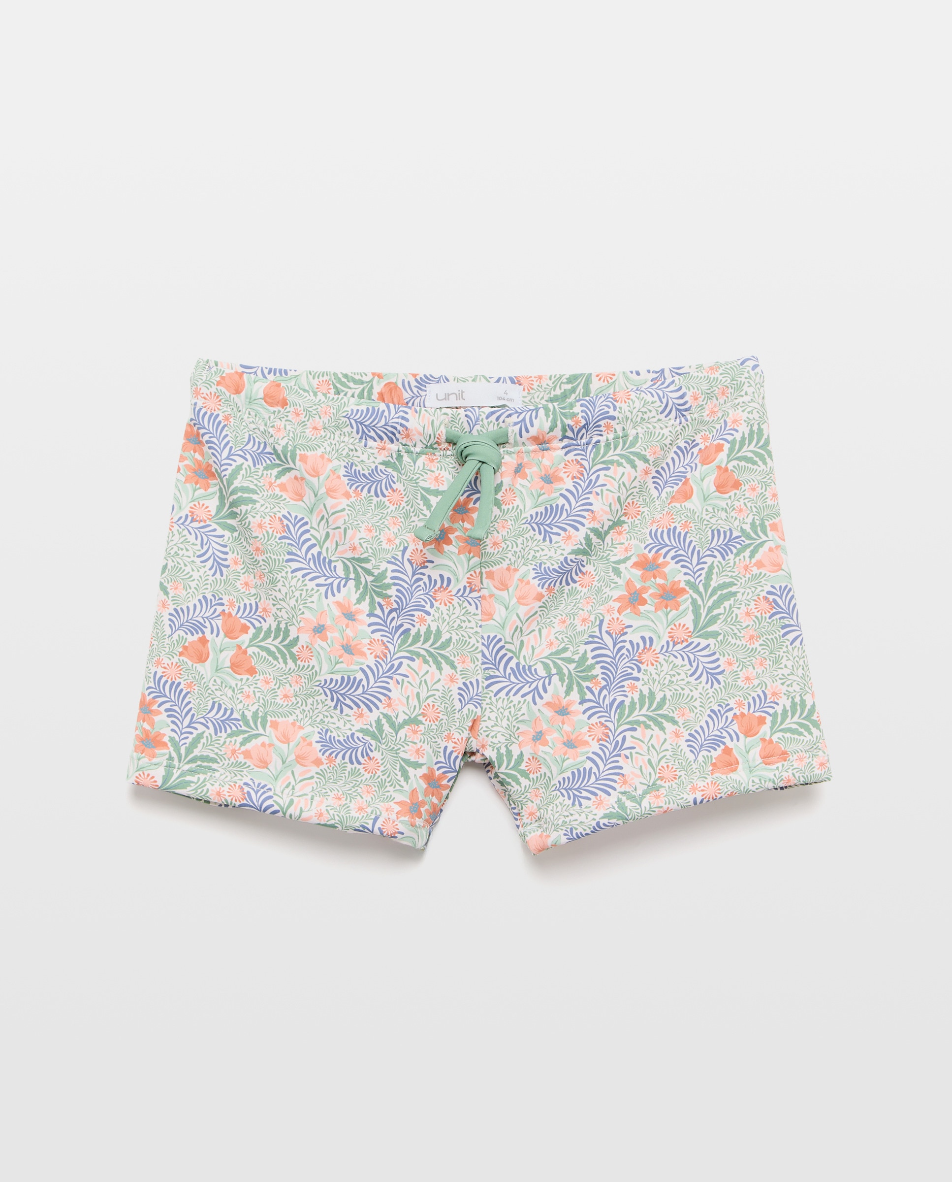 Imagen 0 de Bañador bóxer infantil flor grande