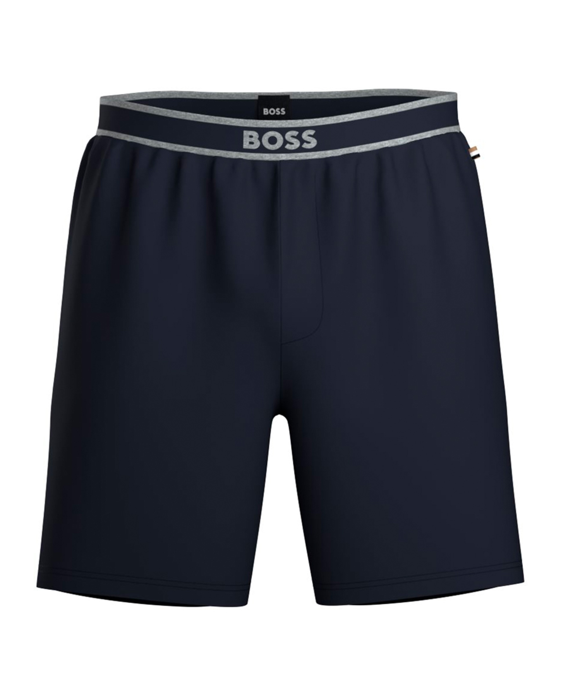 Calções de pijama em micro modal azuis Azul-marinho-4