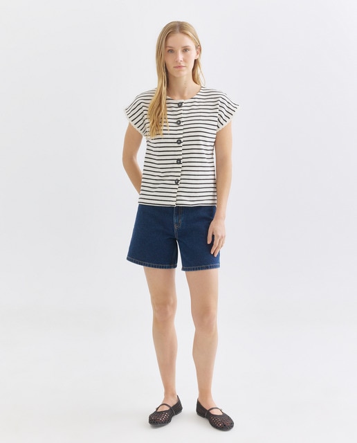 Imagen 0 de Short de mujer denim mom fit