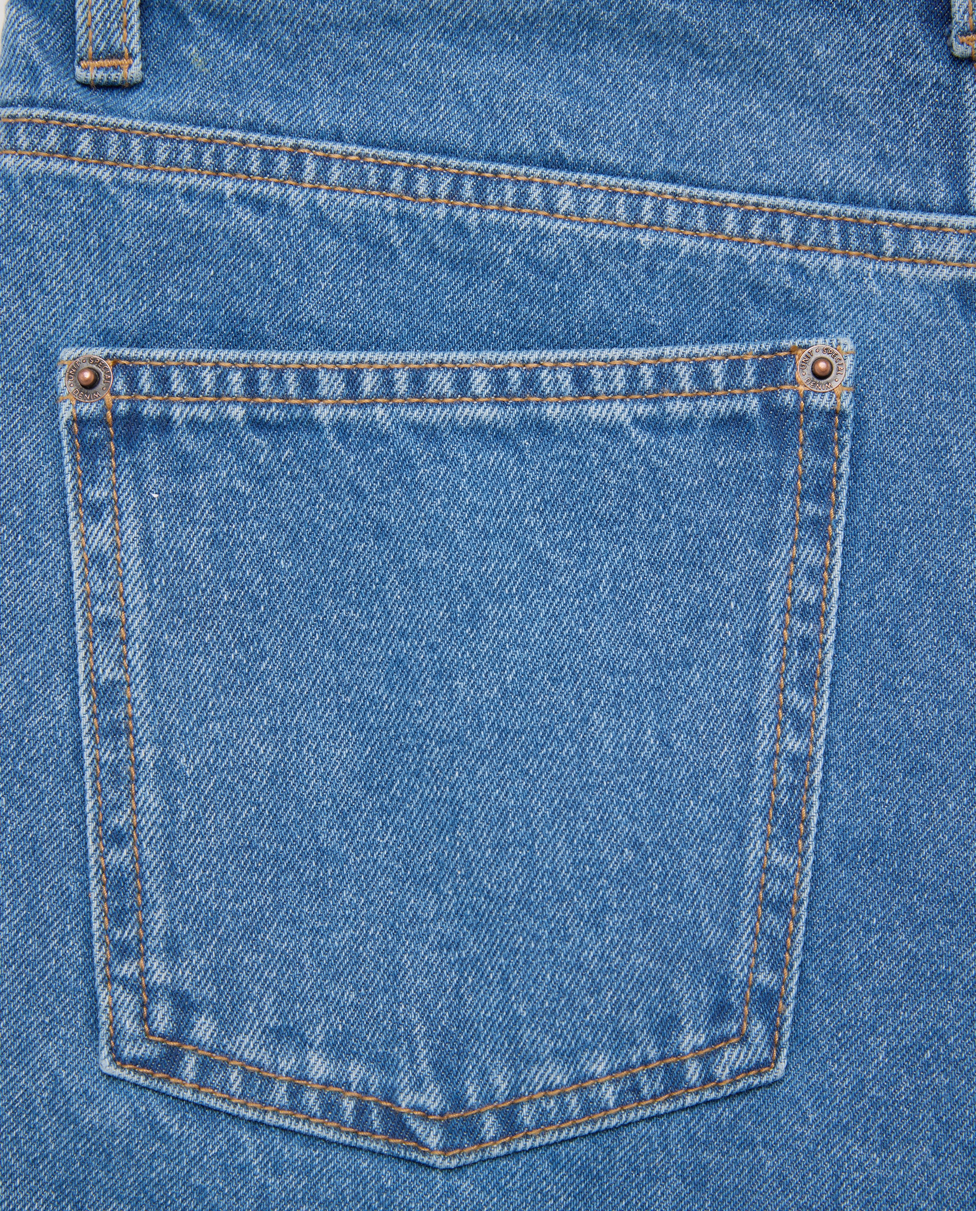 Short de mujer denim Azul pálido-5
