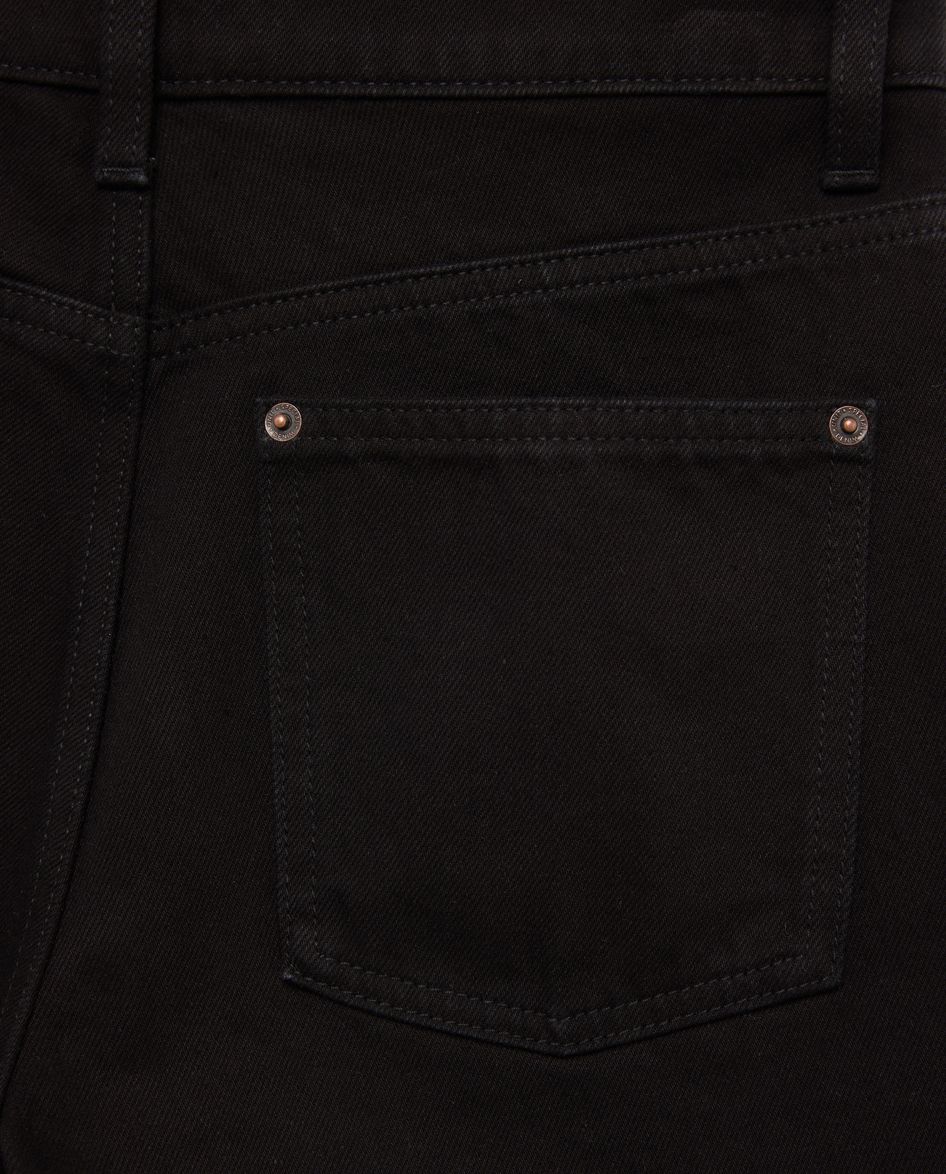 Short de mujer denim Negro intenso-5