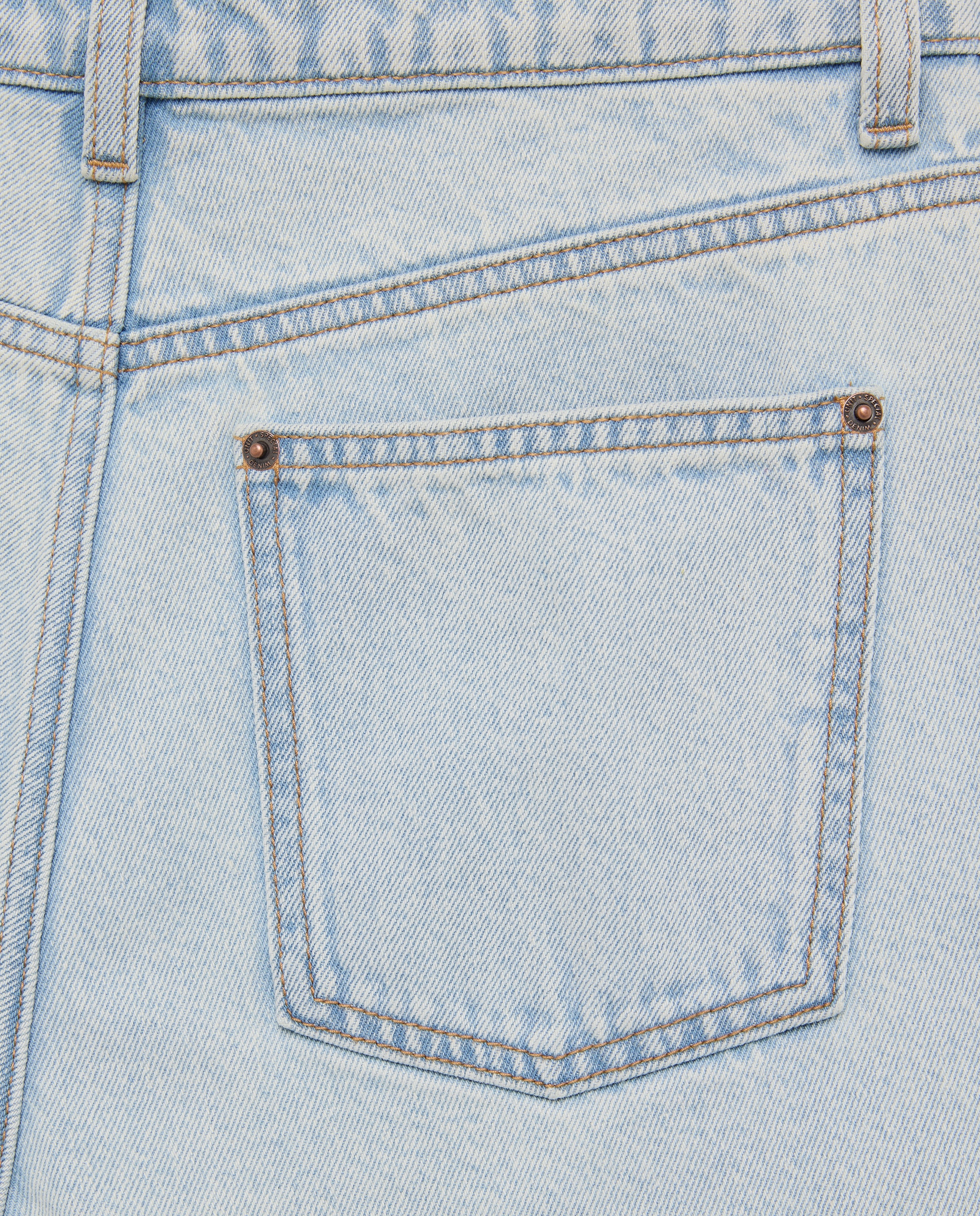 Short de mujer denim Cerúleo-5