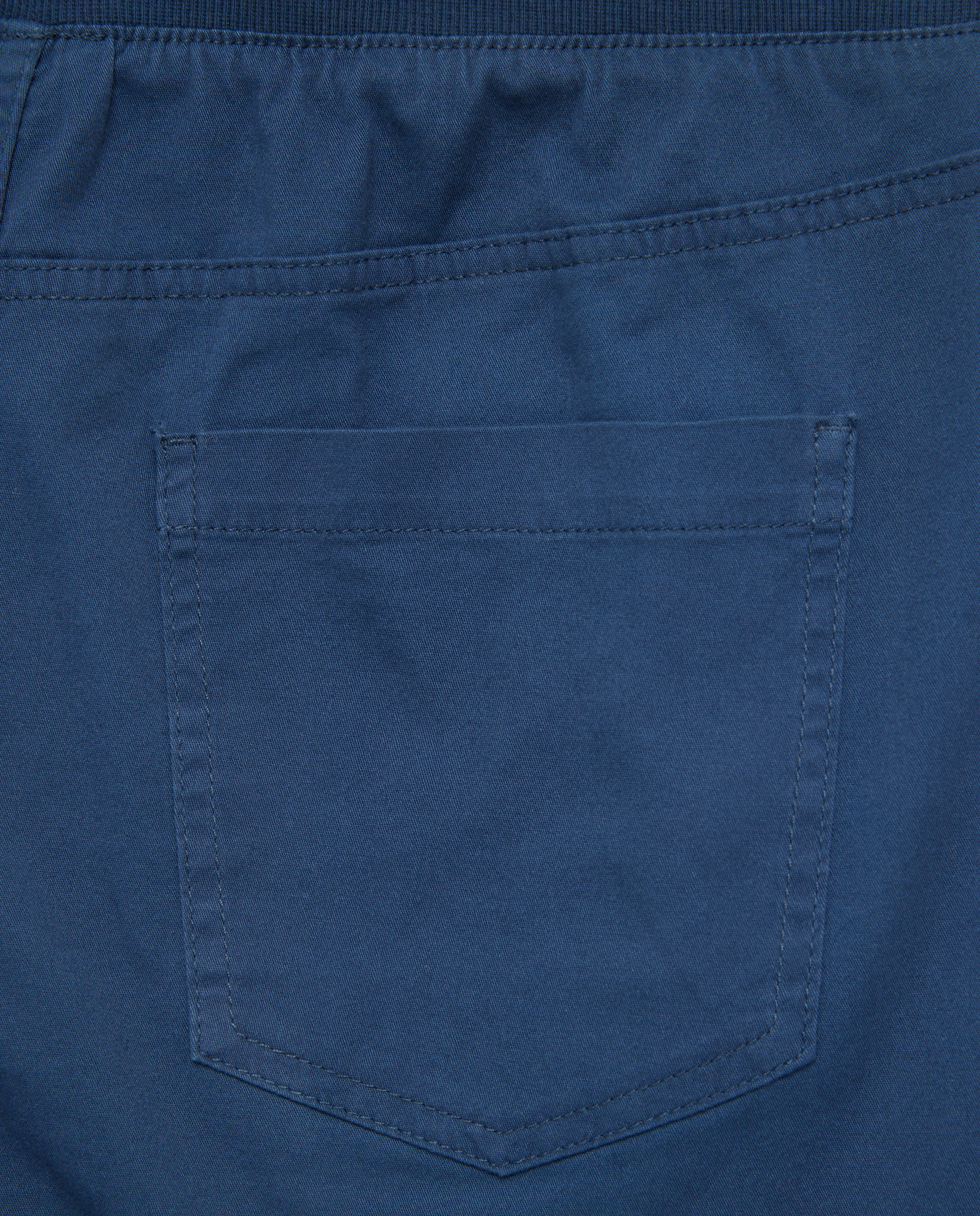 Short de mujer corto con goma elástica Azul marino-5