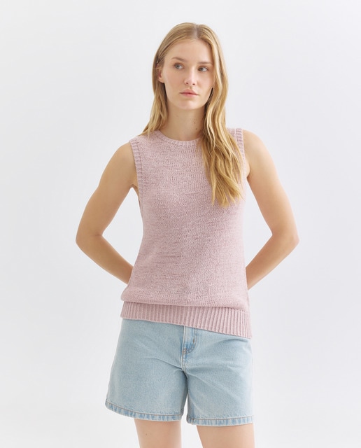 Imagen 0 de Top de mujer de punto