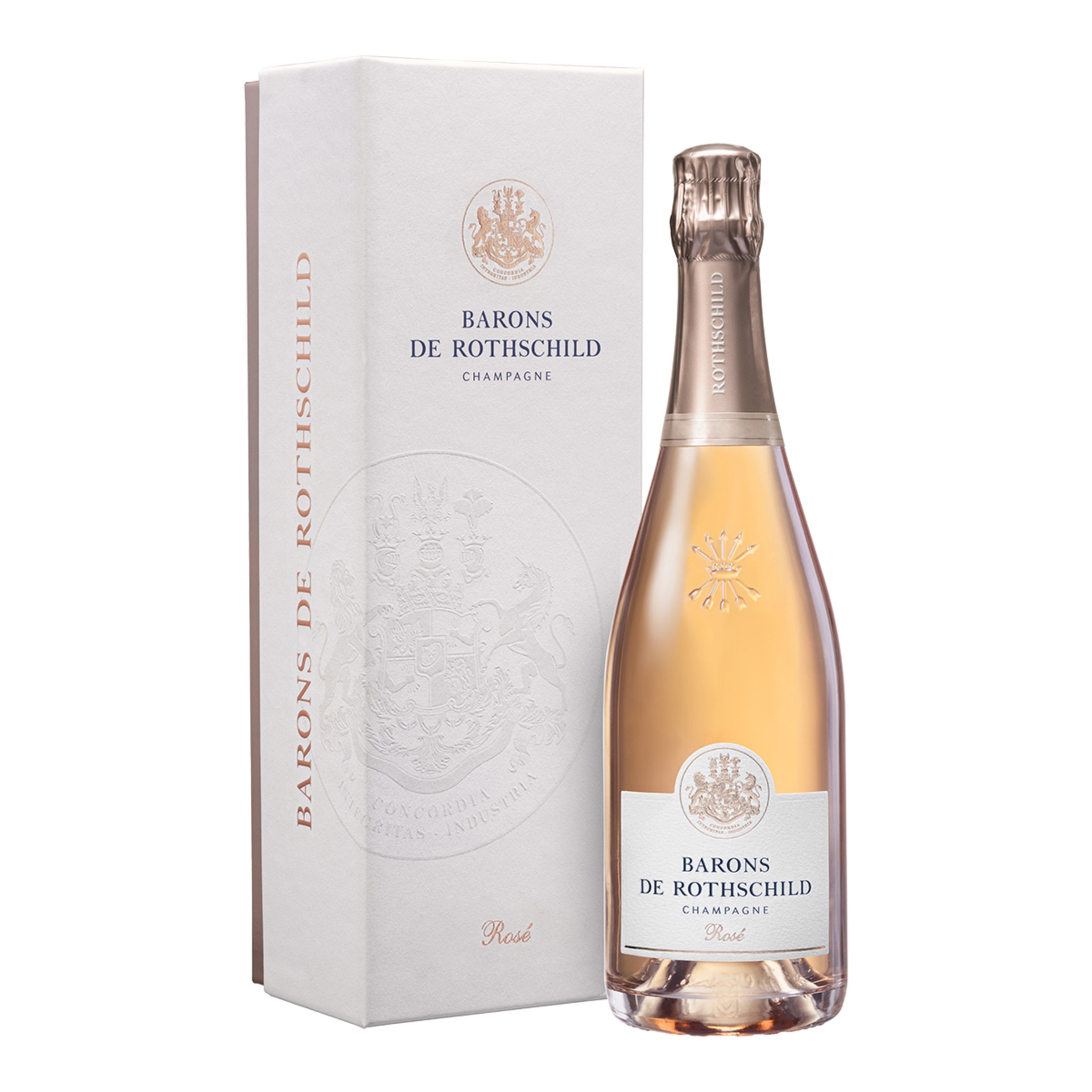 Imagen 0 de Estuche Champagne rosé Barons de Rothschild