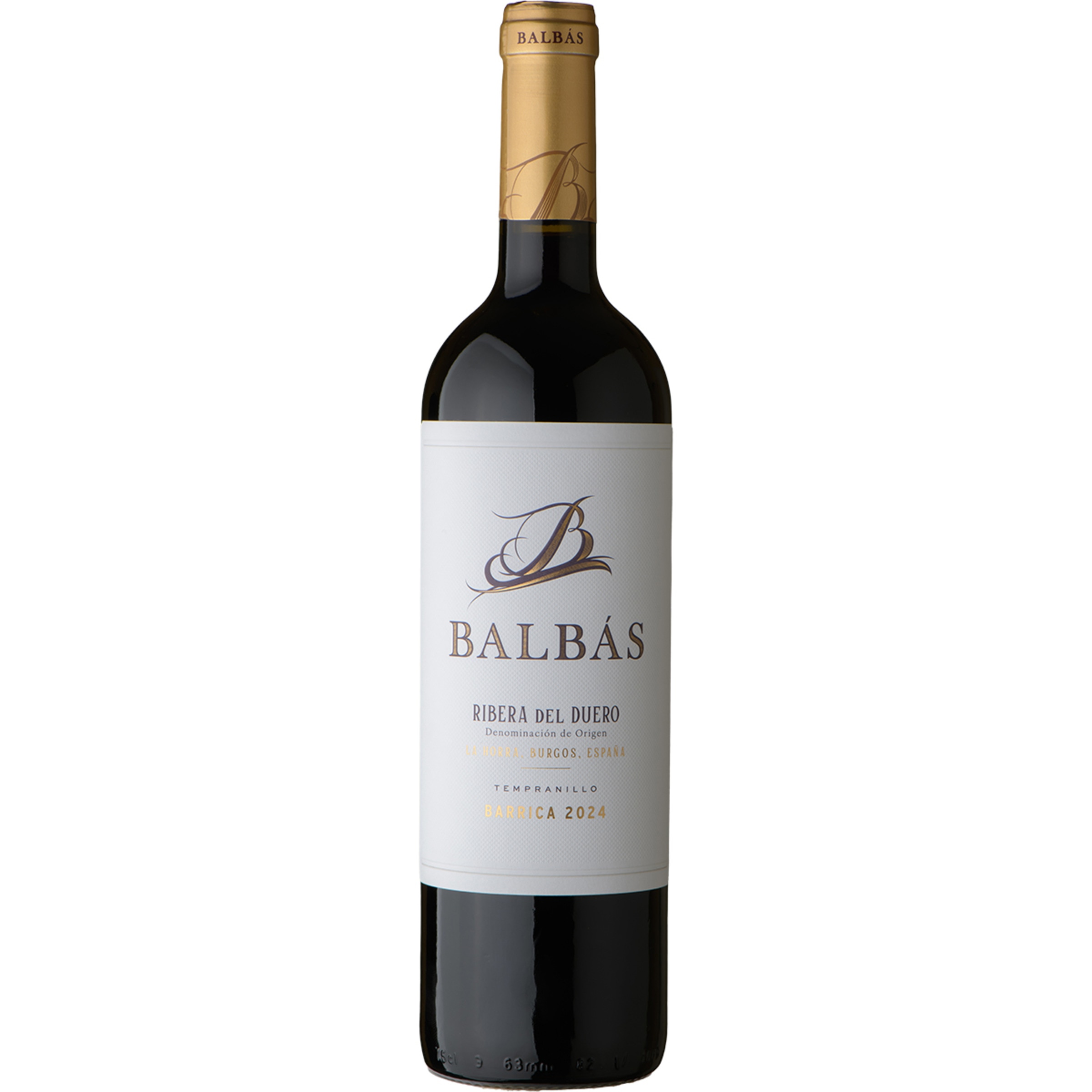 vino tinto joven barrica DO Ribera del Duero botella 75 cl