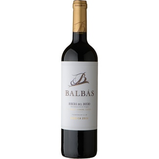 vino tinto joven barrica DO Ribera del Duero botella 75 cl - Balbas