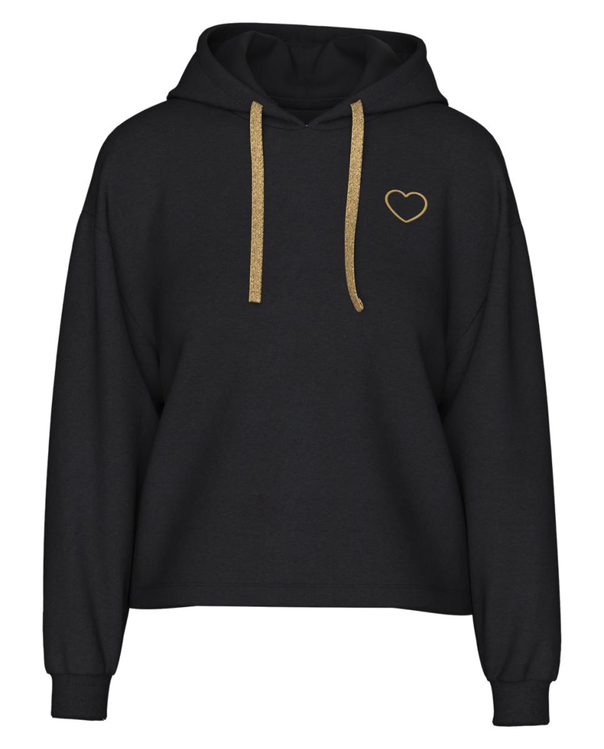 Sweatshirt de Fato de Treino com Manga Comprida Preto-2