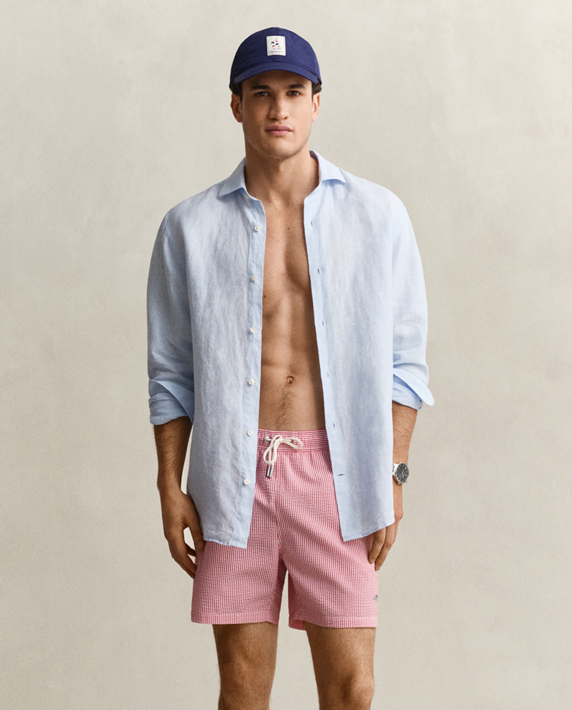 Imagem 0 de Calções de Banho Seersucker